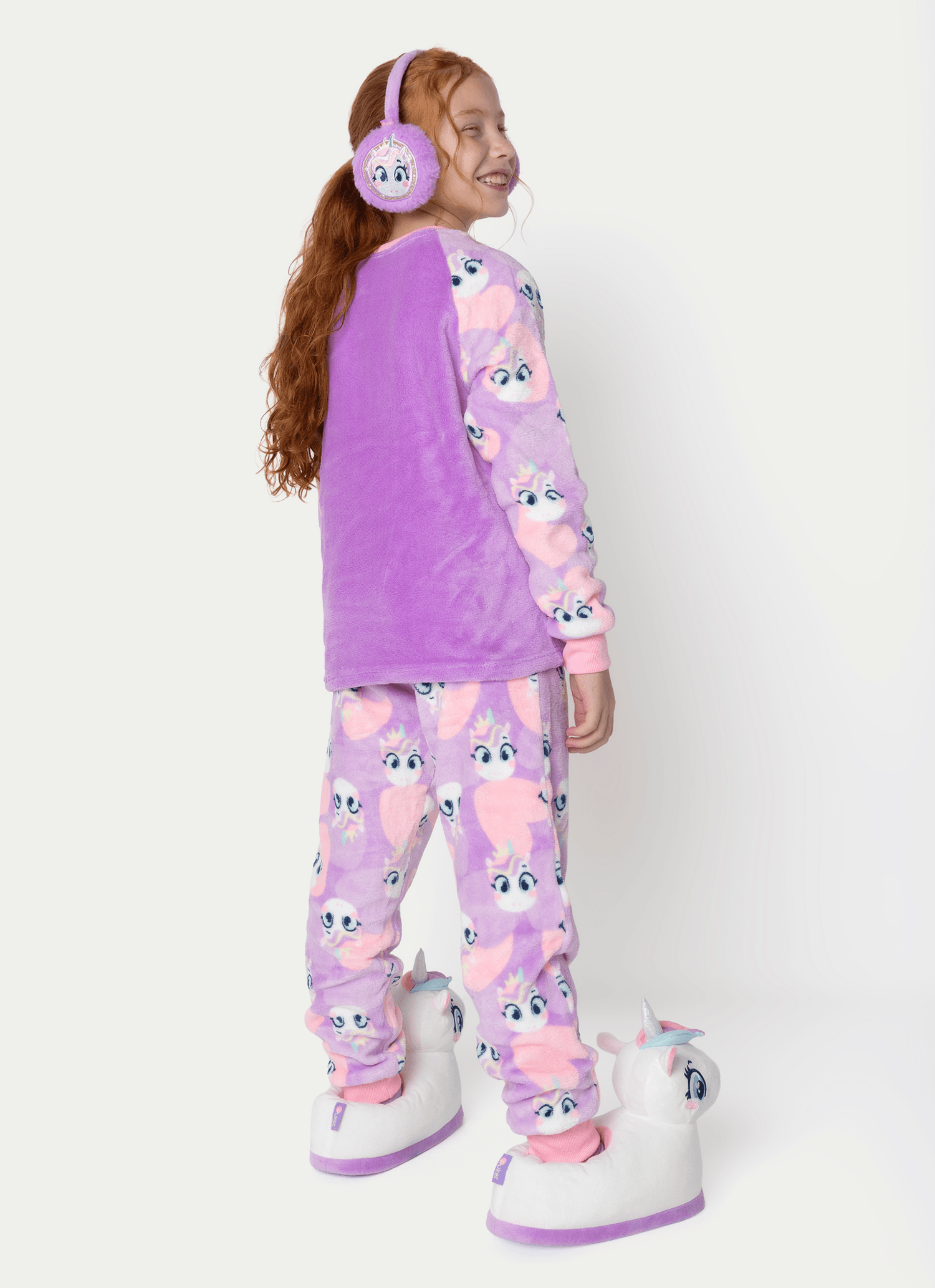 Pijama-Manga-Longa-Soft-Menina-Teen-Unicornio-Diamante