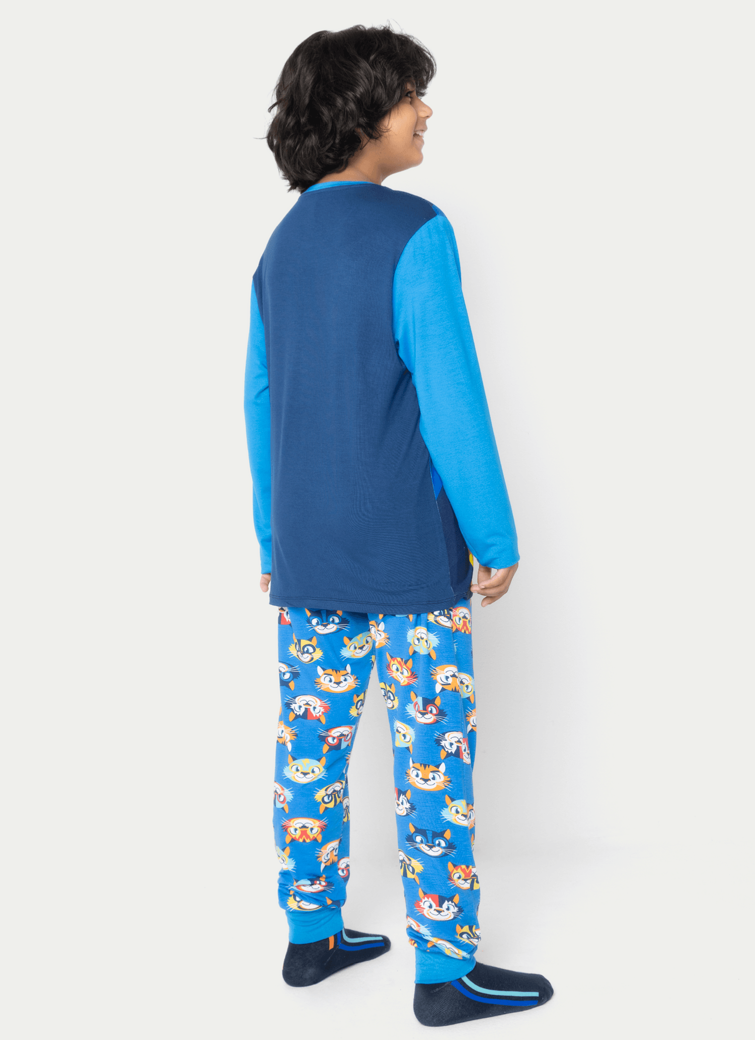 Pijama-Manga-Longa-Viscolycra-Menino-Teen-Tigre-Lucha