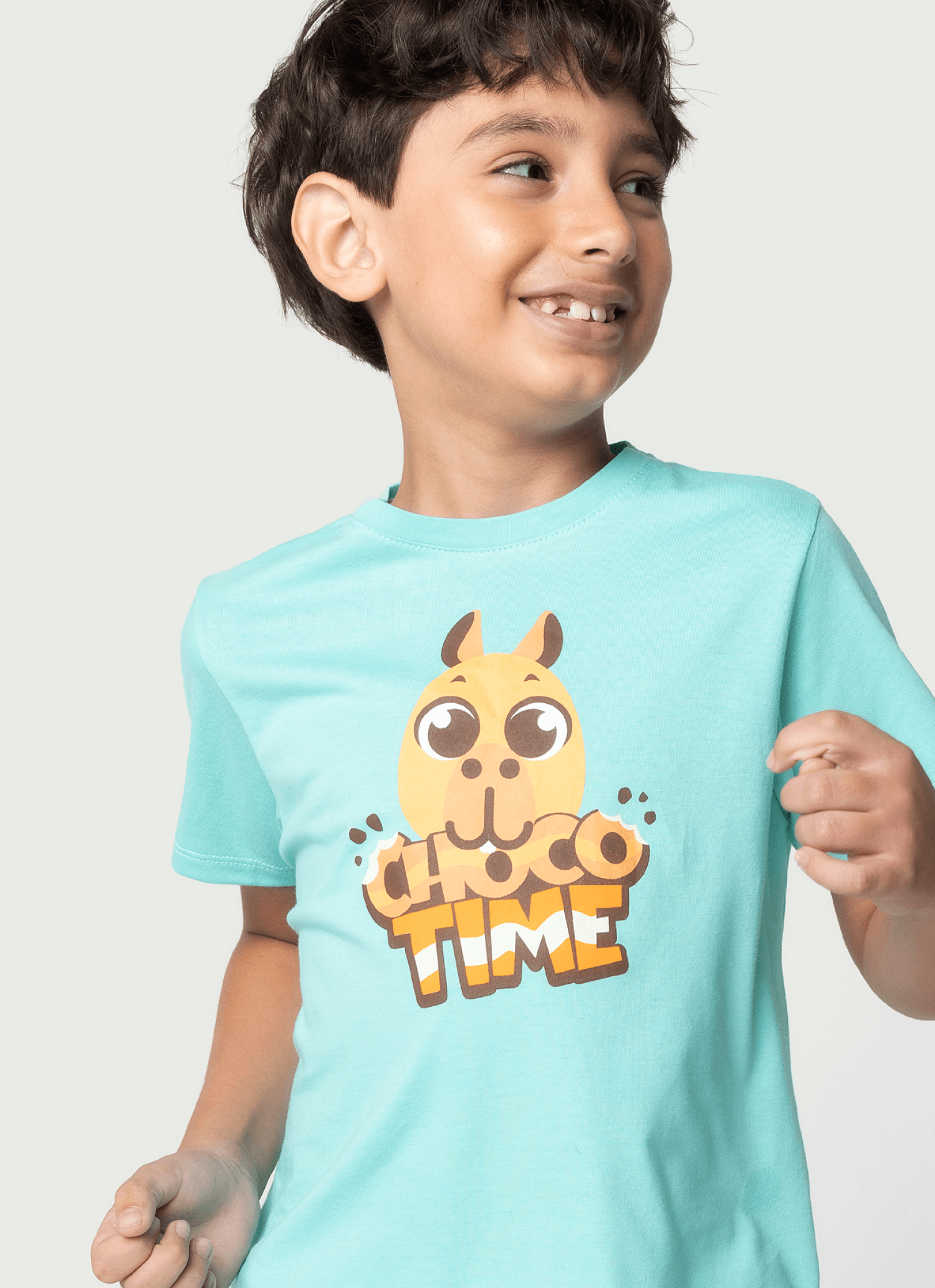 Pijama-Manga-Curta-Algodao-Menino-Capivara-Chocolate