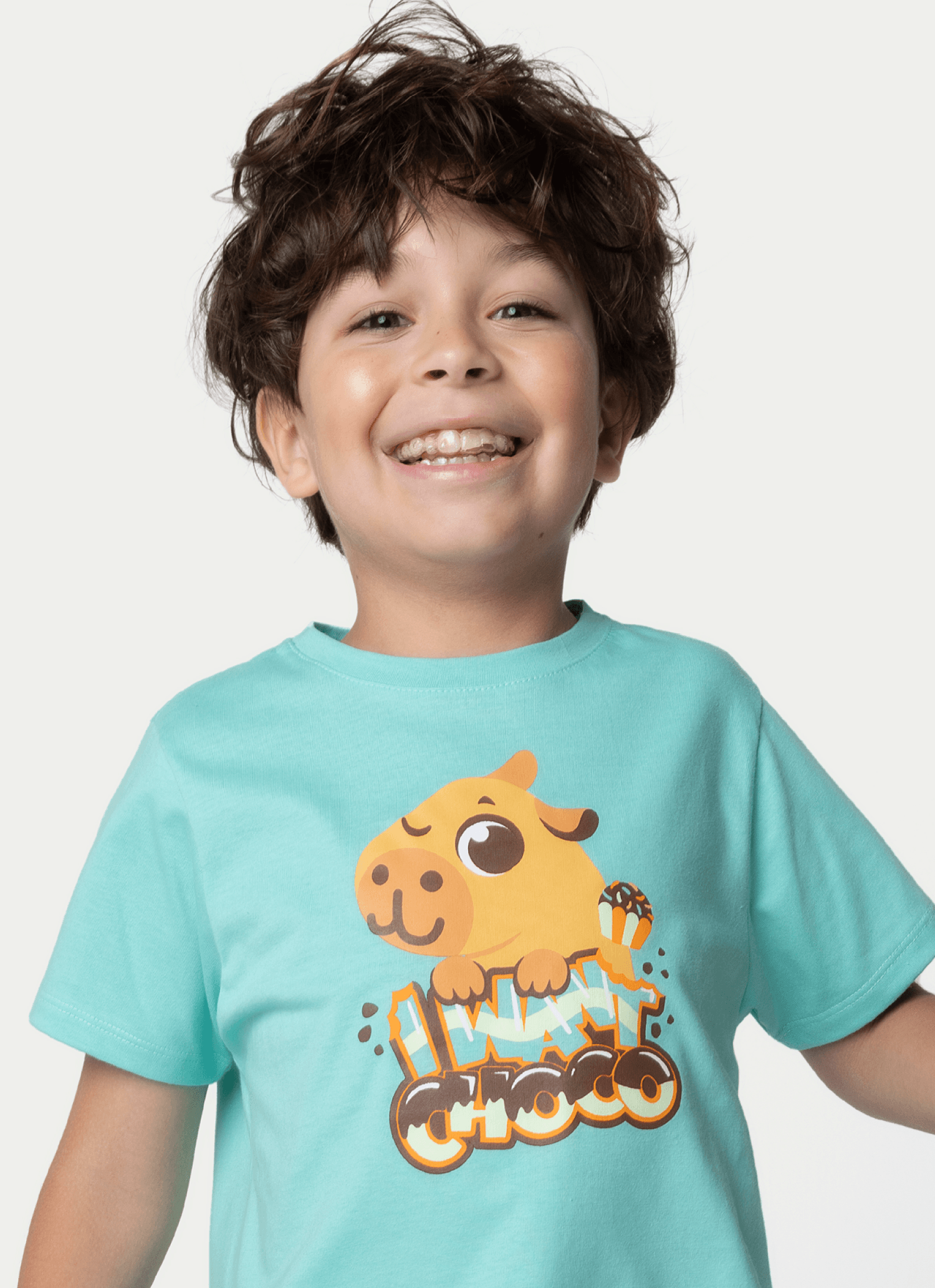 Pijama-Manga-Curta-Algodao-Menino-Capivara-Chocolate