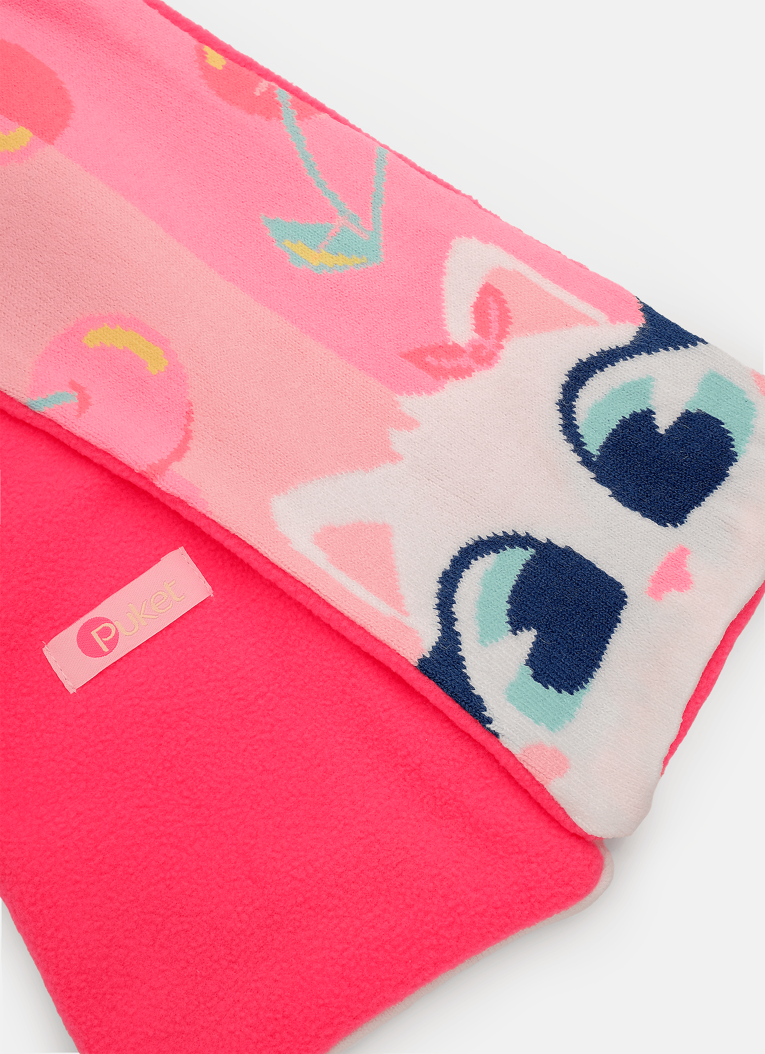 Cachecol-Gata-Cereja