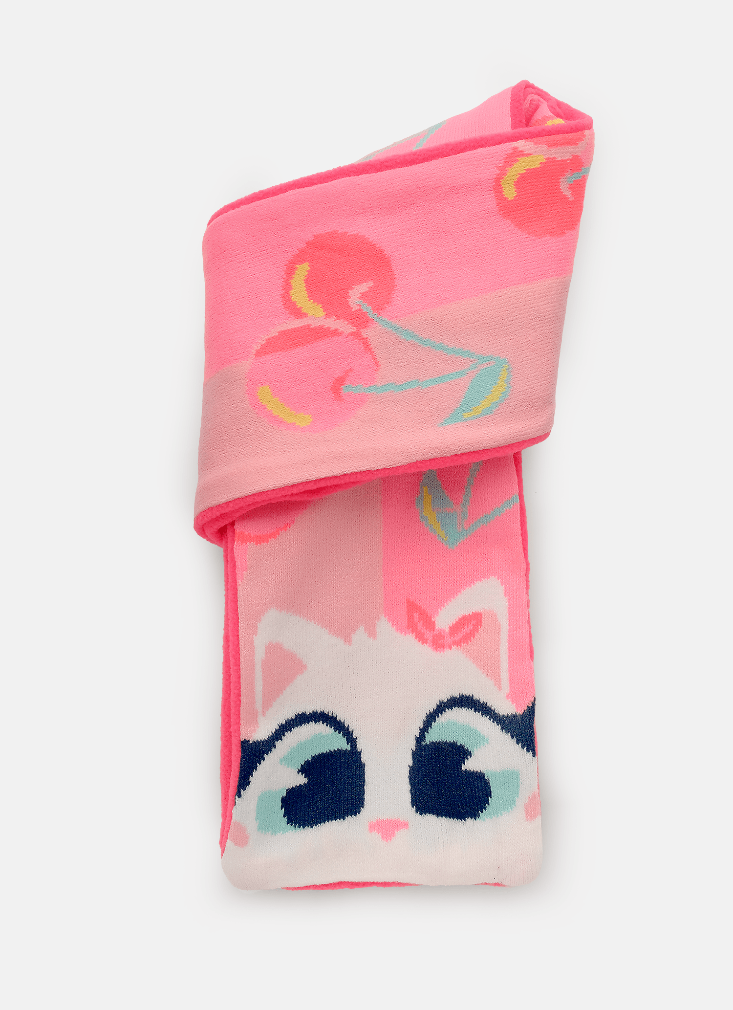 Cachecol-Gata-Cereja