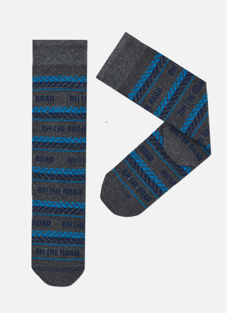 Meia-Cano-3-4-Menino-Listrada