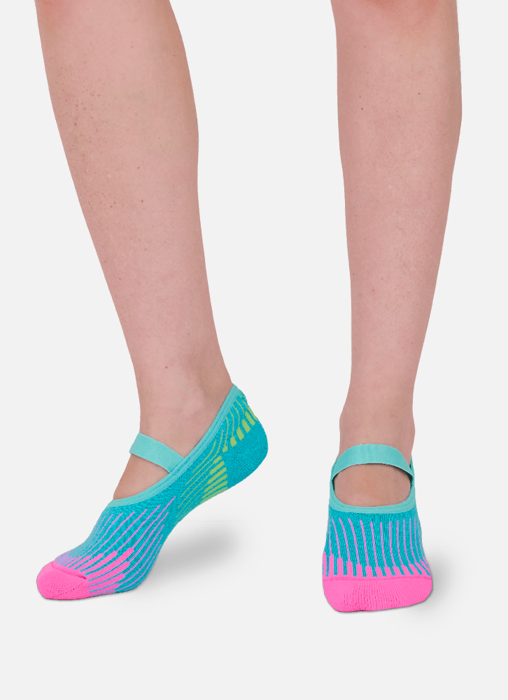 Meia-Sapatilha-Feminina-Pilates-Verde-Piscina