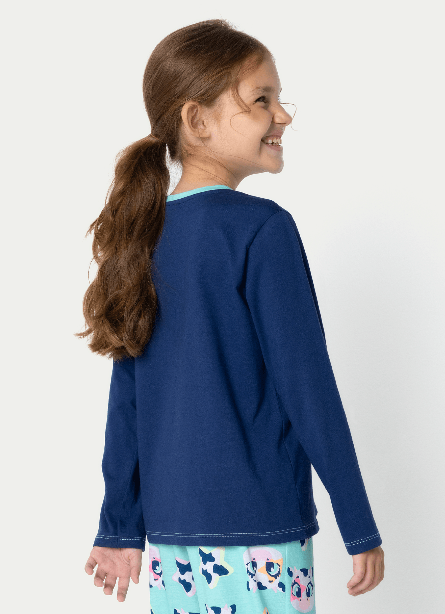 Pijama-Manga-Longa-Algodao-Menina-Vaca-Moosic