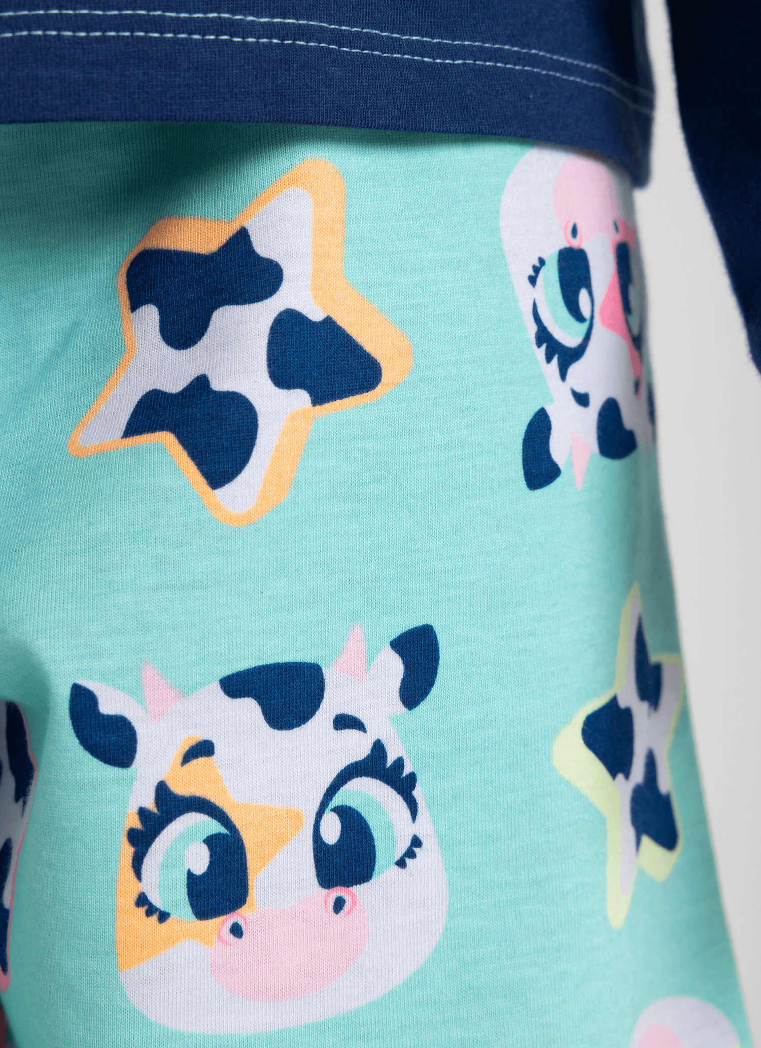 Pijama-Manga-Longa-Algodao-Menina-Vaca-Moosic