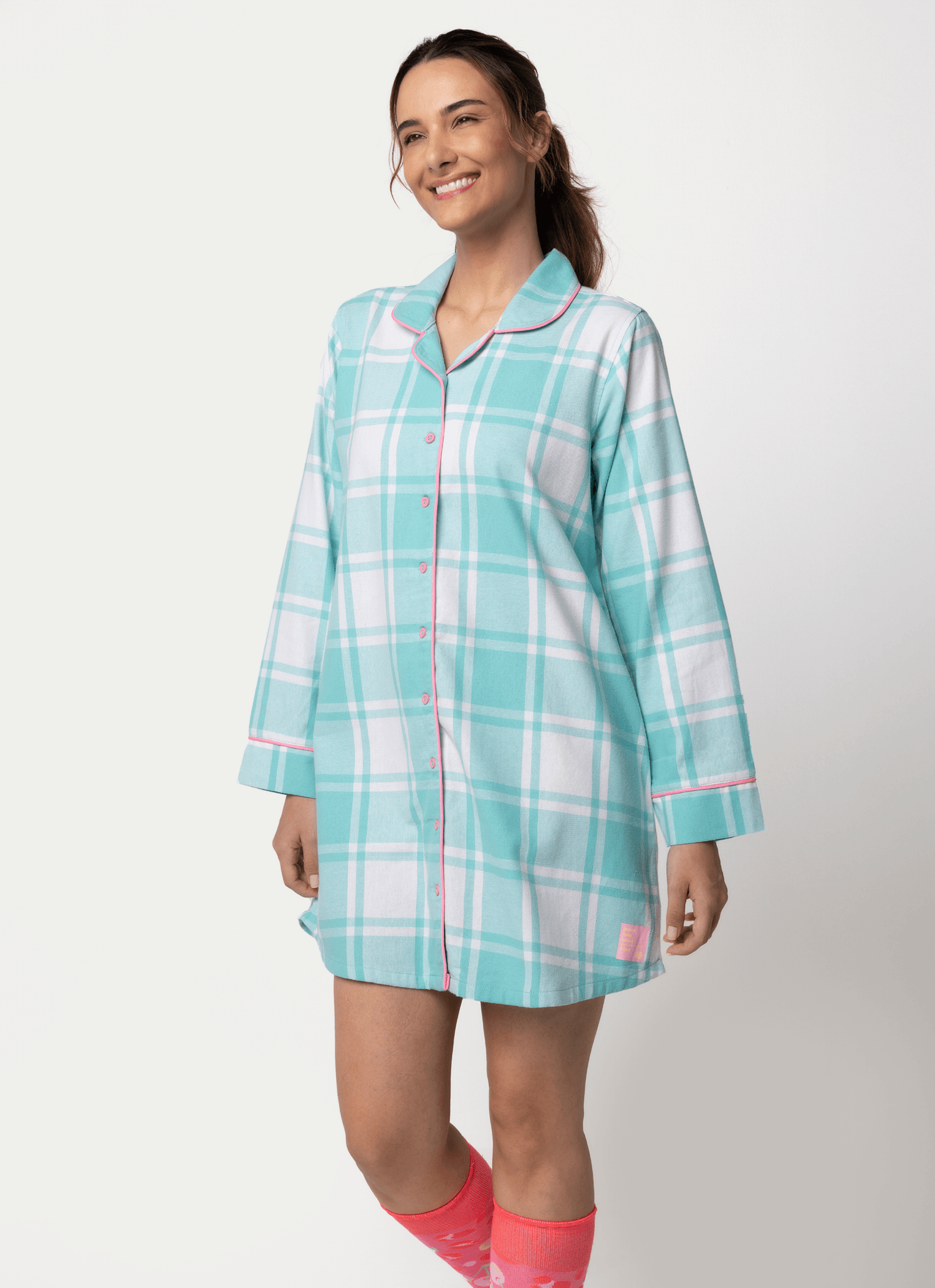 Camisola-Manga-Longa-Algodao-Feminino-Xadrez