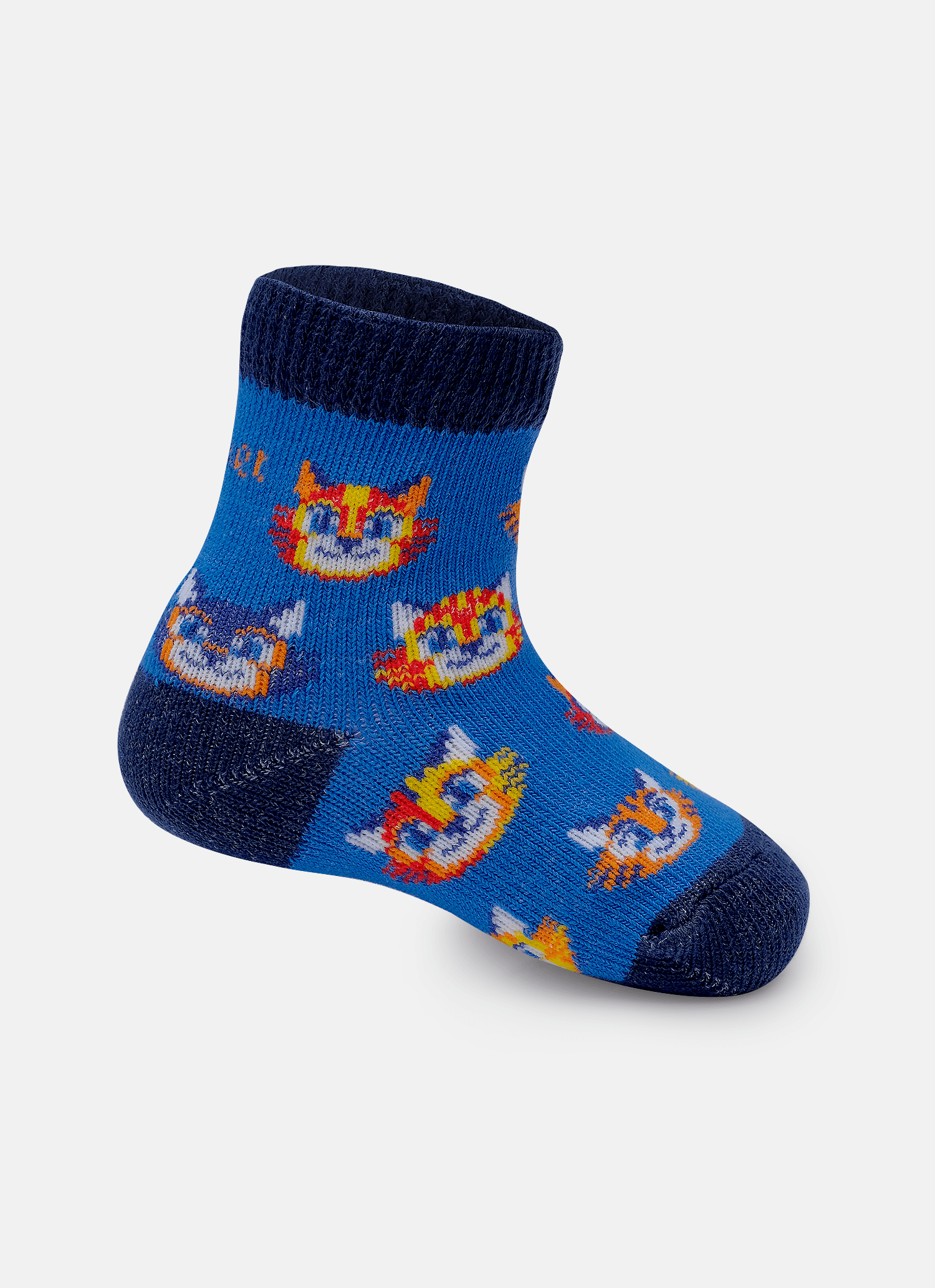 Meia-Soquete-Bebe-Rn-Menino-Tigre-Lucha