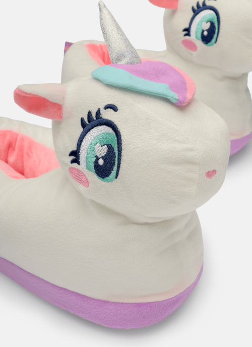 Pantufa Menina Teen Unicórnio Diamante