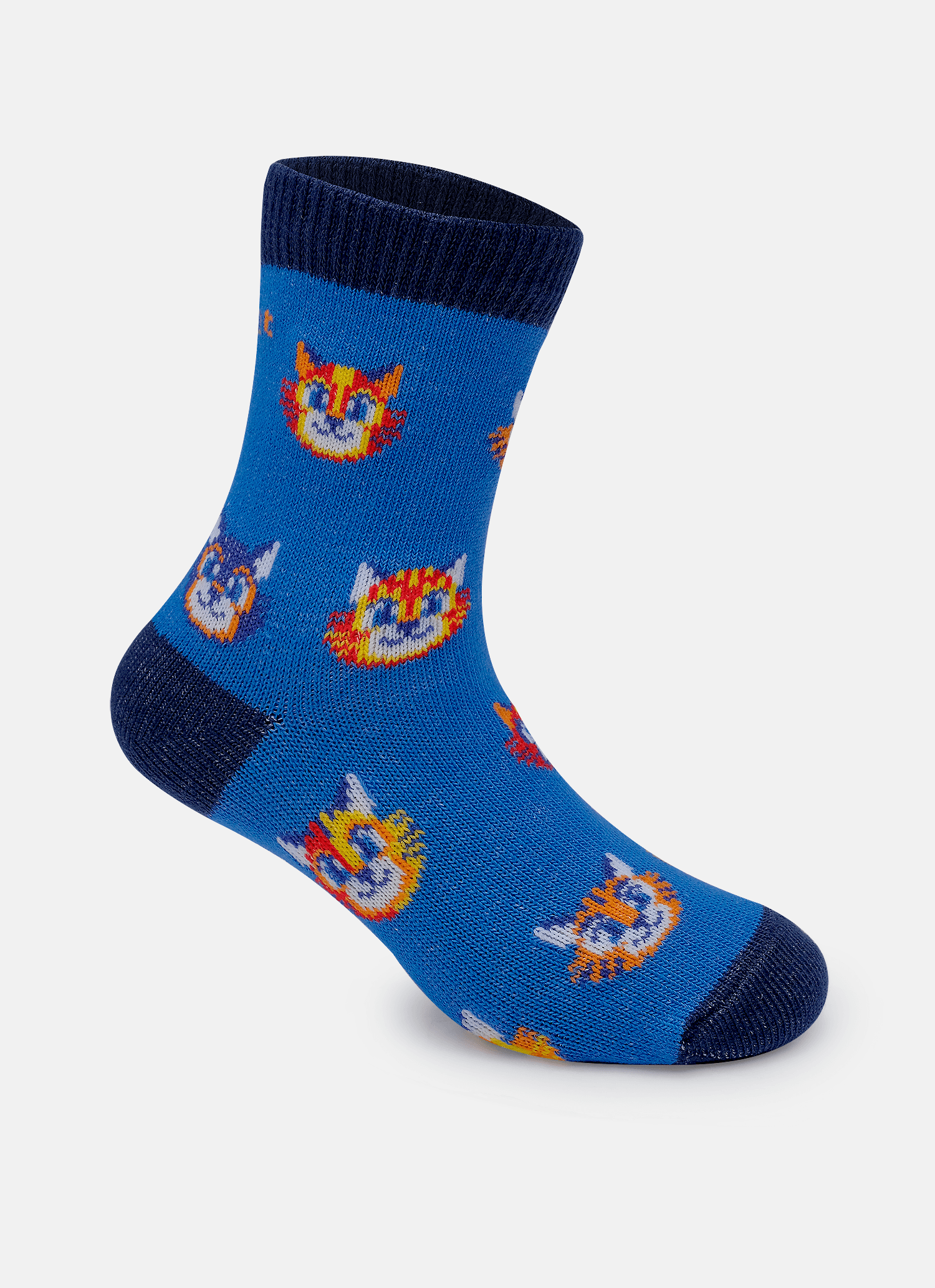 Meia-Soquete-Bebe-Menino-Tigre-Lucha