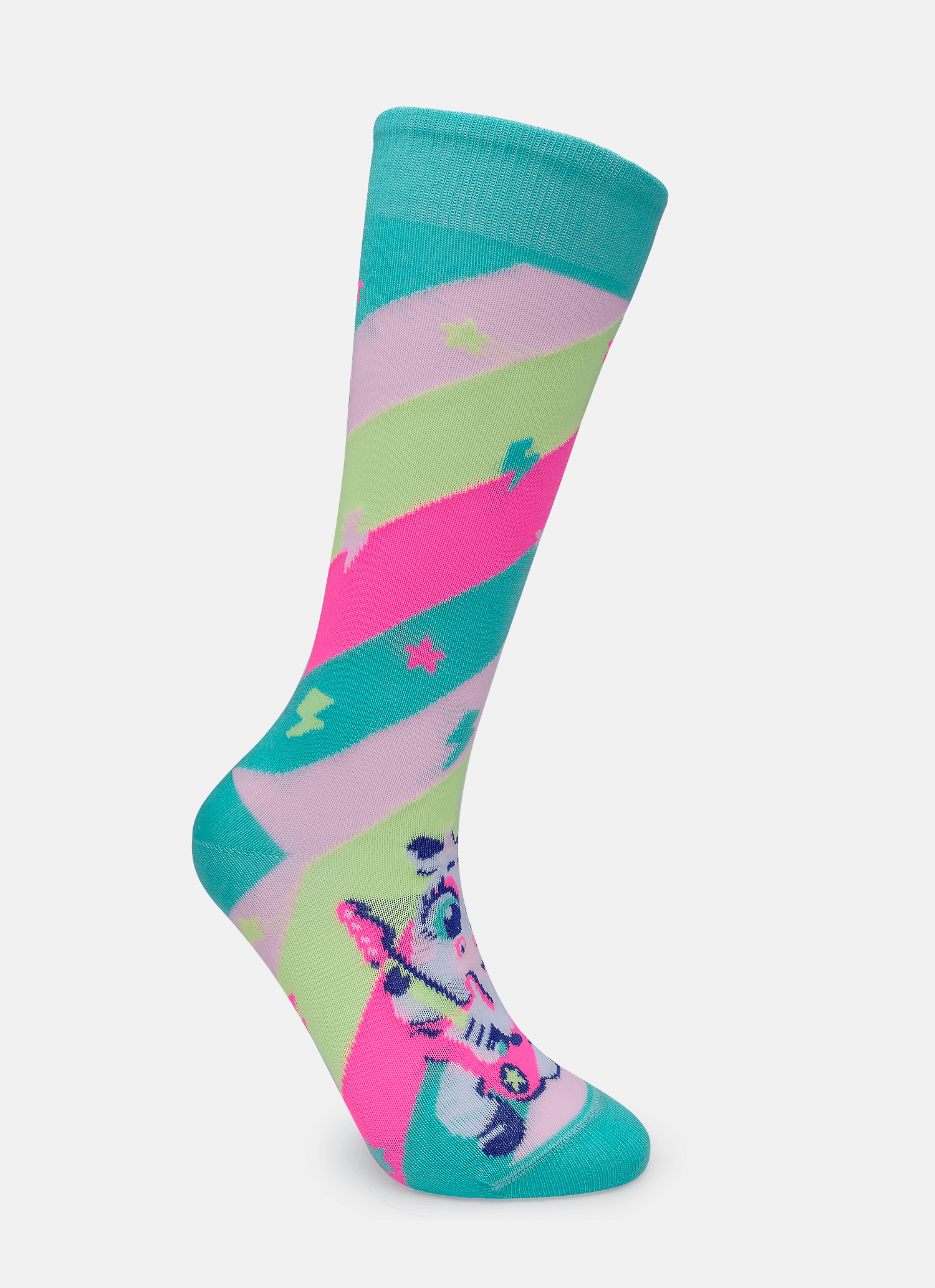 Meia-Cano-3-4-Feminino-Vaca-Moosic