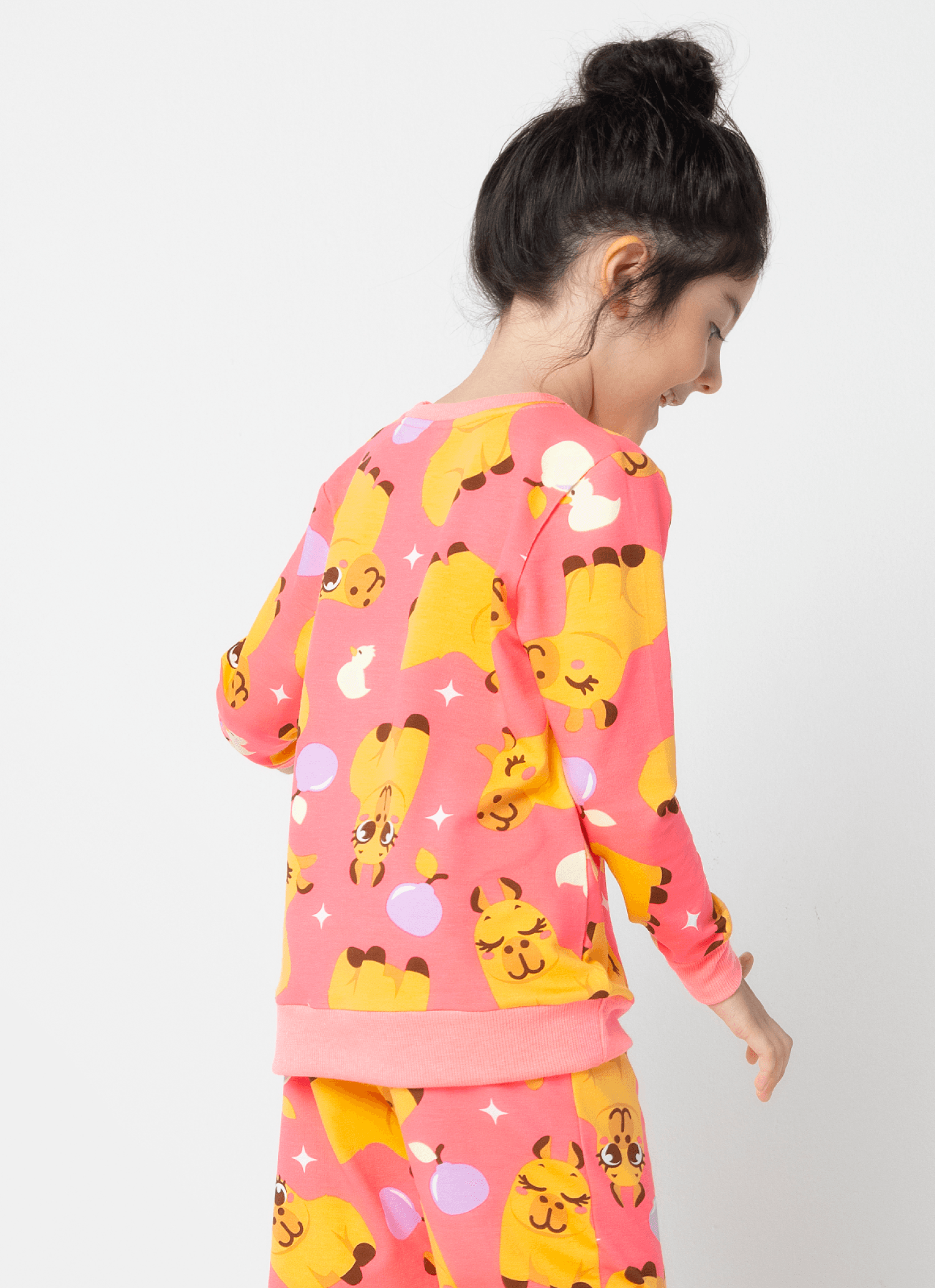 Pijama-Manga-Longa-Ultra-Visco-Menina-Capivara-Chocolate