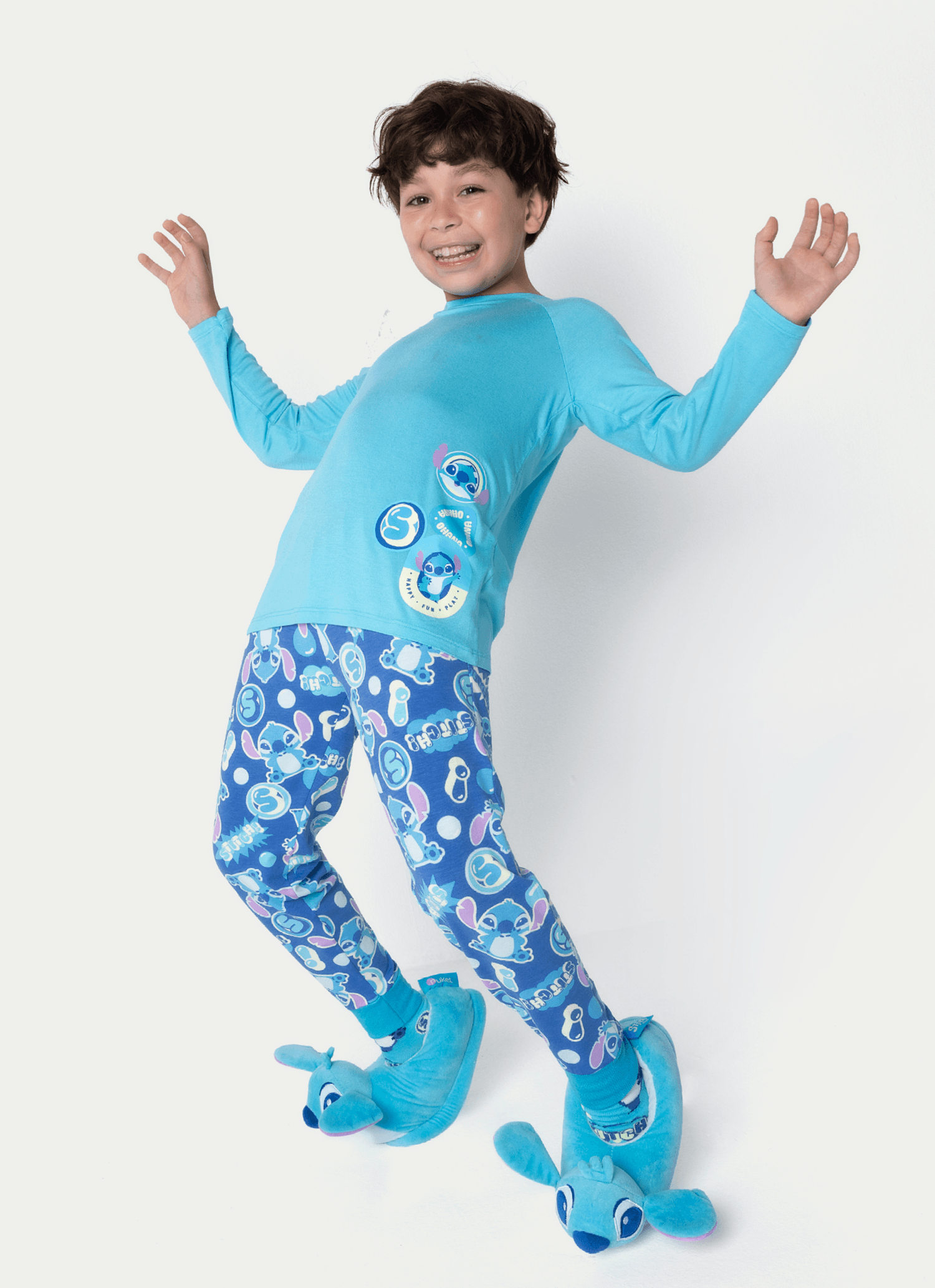 Pijama-Manga-Longa-Viscolycra-Menino-Stitch