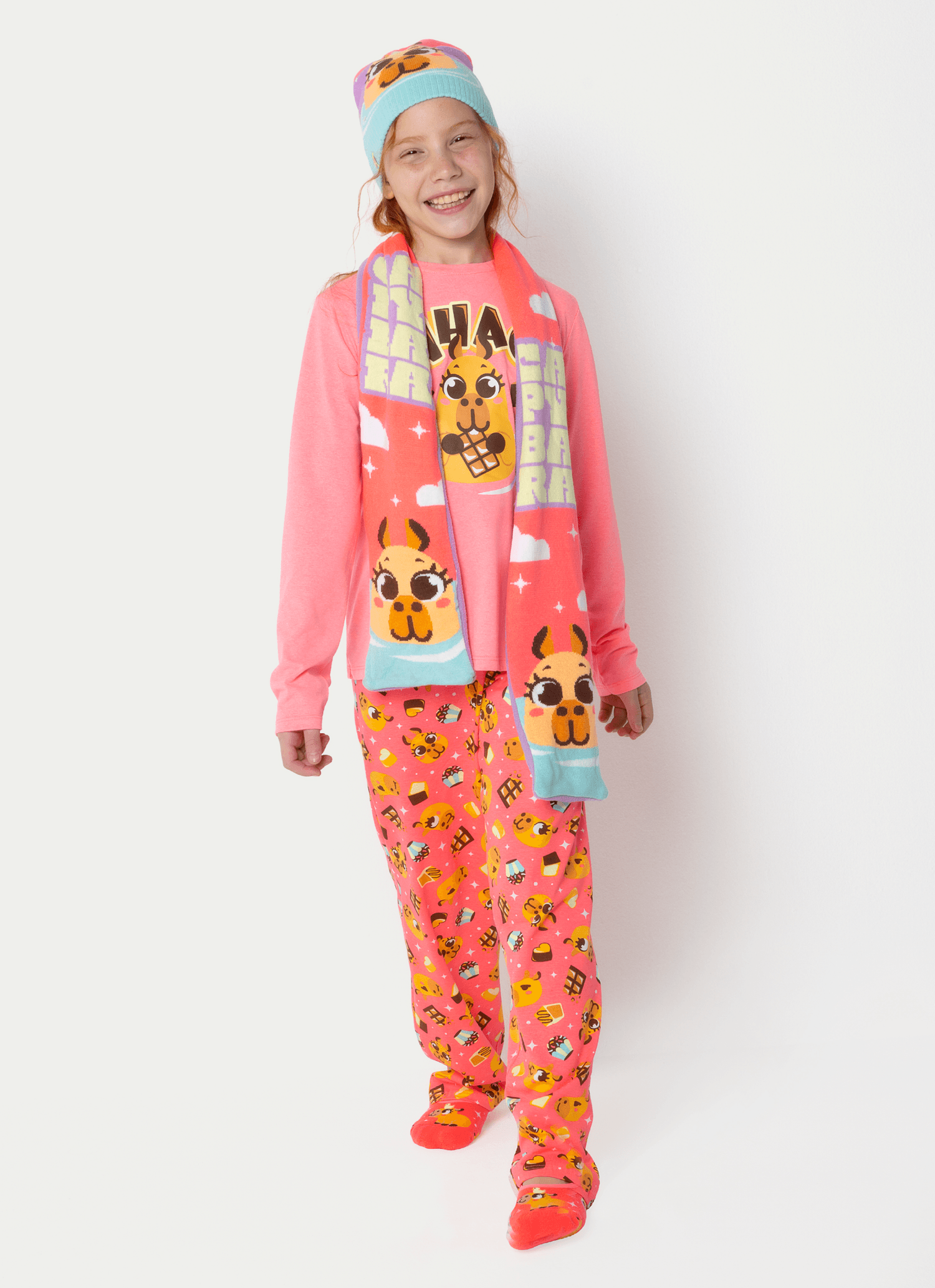 Pijama-Manga-Longa-Menina-Teen-Capivara-Chocolate