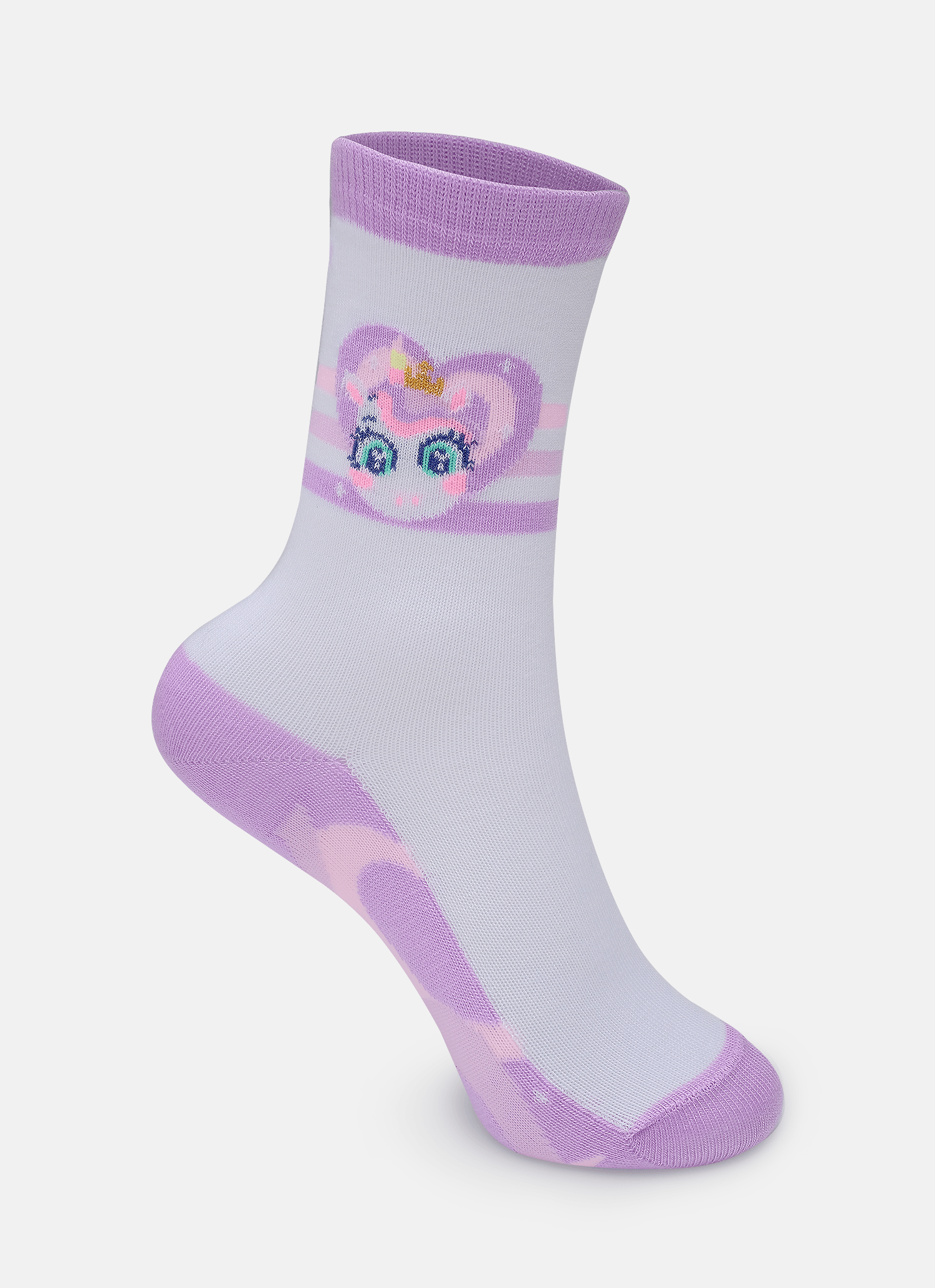 Meia-Cano-Longo-Menina-Unicornio-Diamante