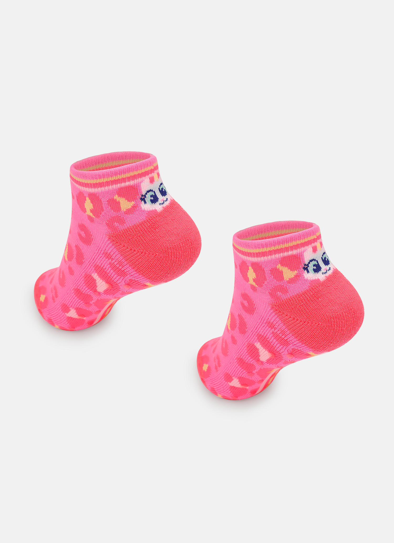 Meia-Cano-Curto-Antiderrapante-Menina-Gata-Cereja