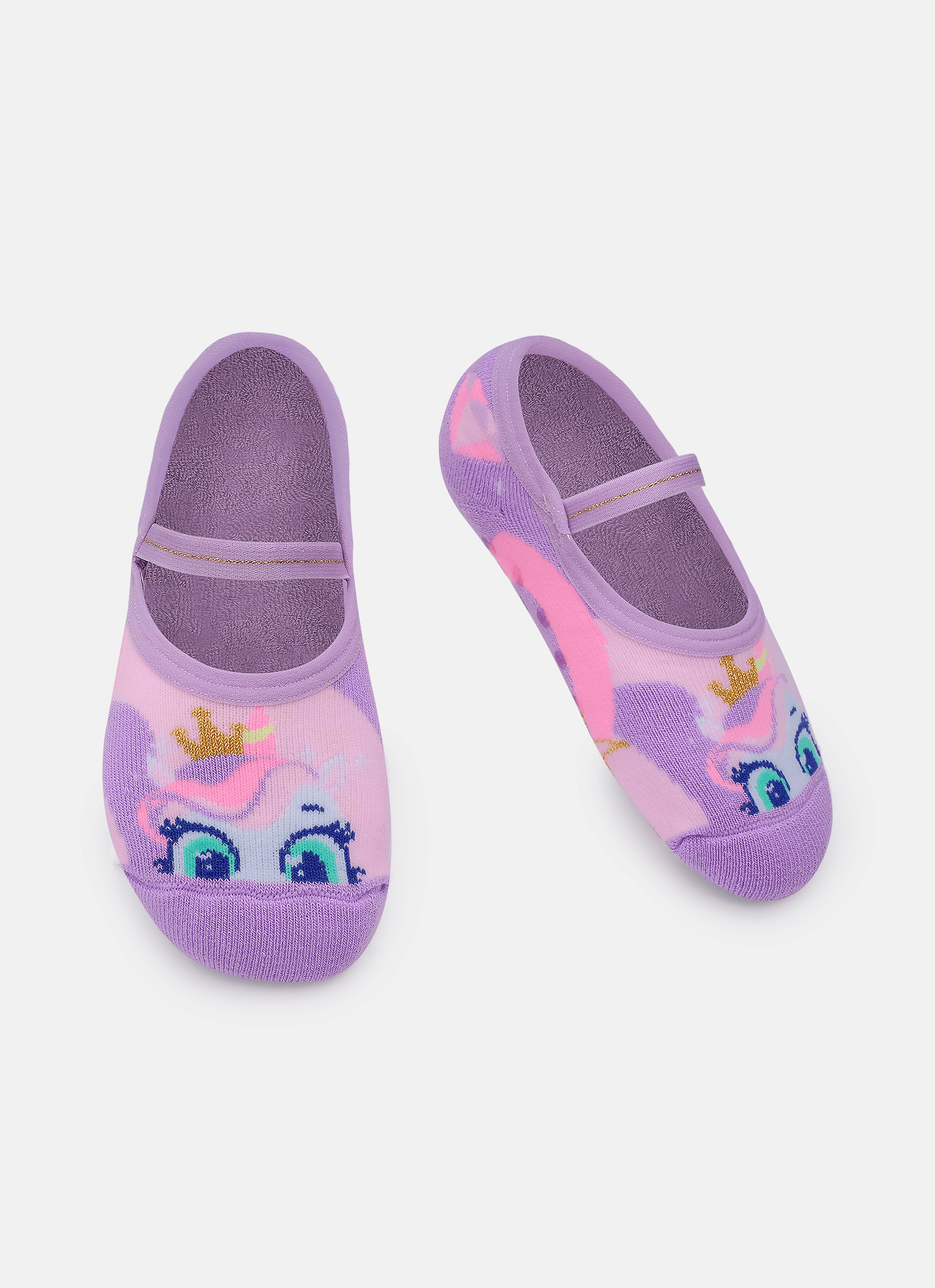 Meia-Sapatilha-Antiderrapante-Menina-Unicornio-Diamante