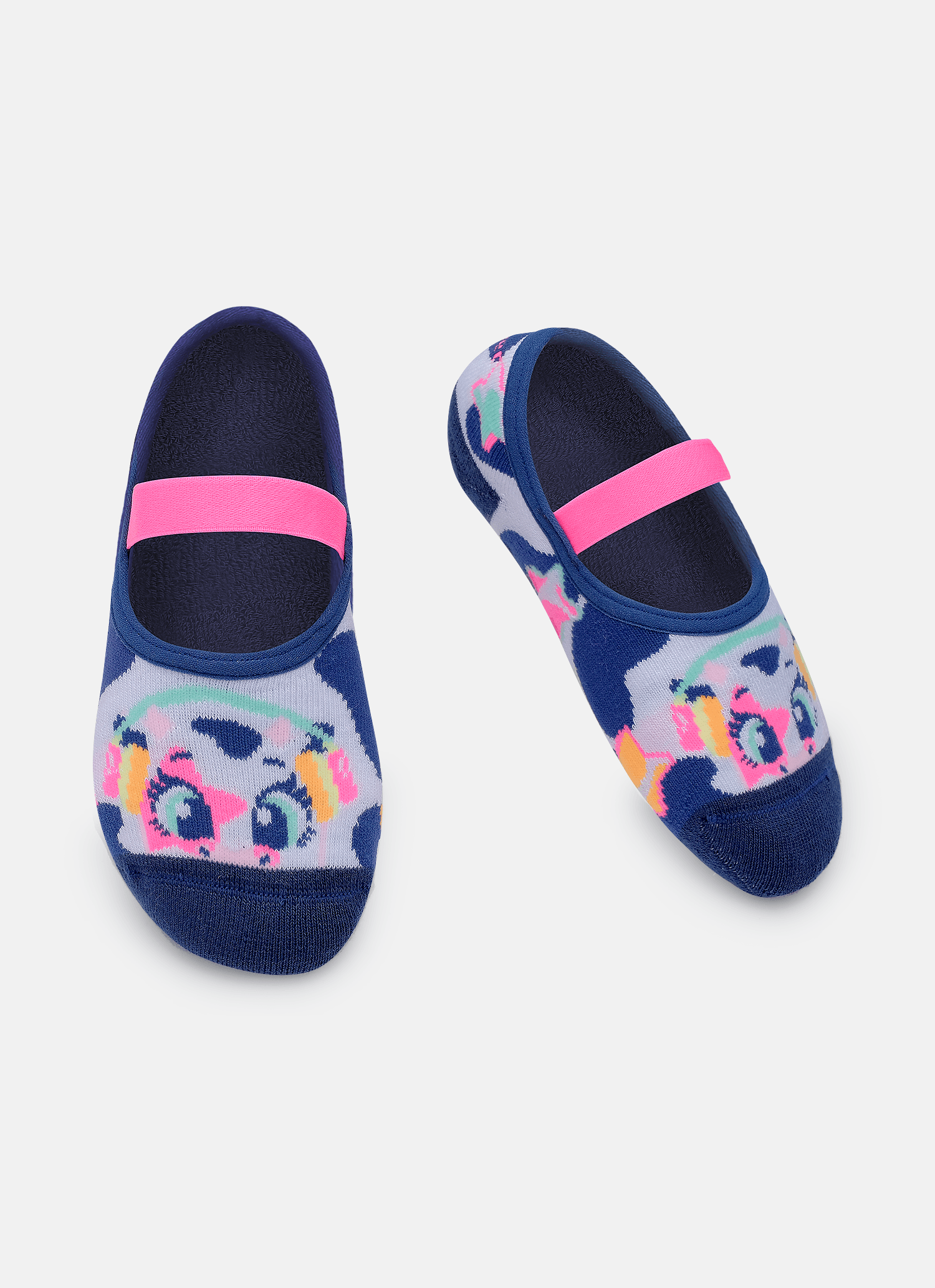 Meia-Sapatilha-Antiderrapante-Bebe-Menina-Vaca-Moosic