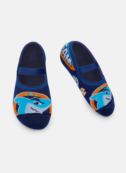 Meia Sapatilha Antiderrapante Menino Teen Tuba Futebol