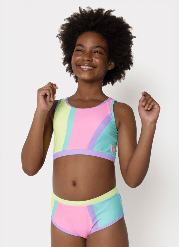 Biquini-Menina-Teen-Colorful