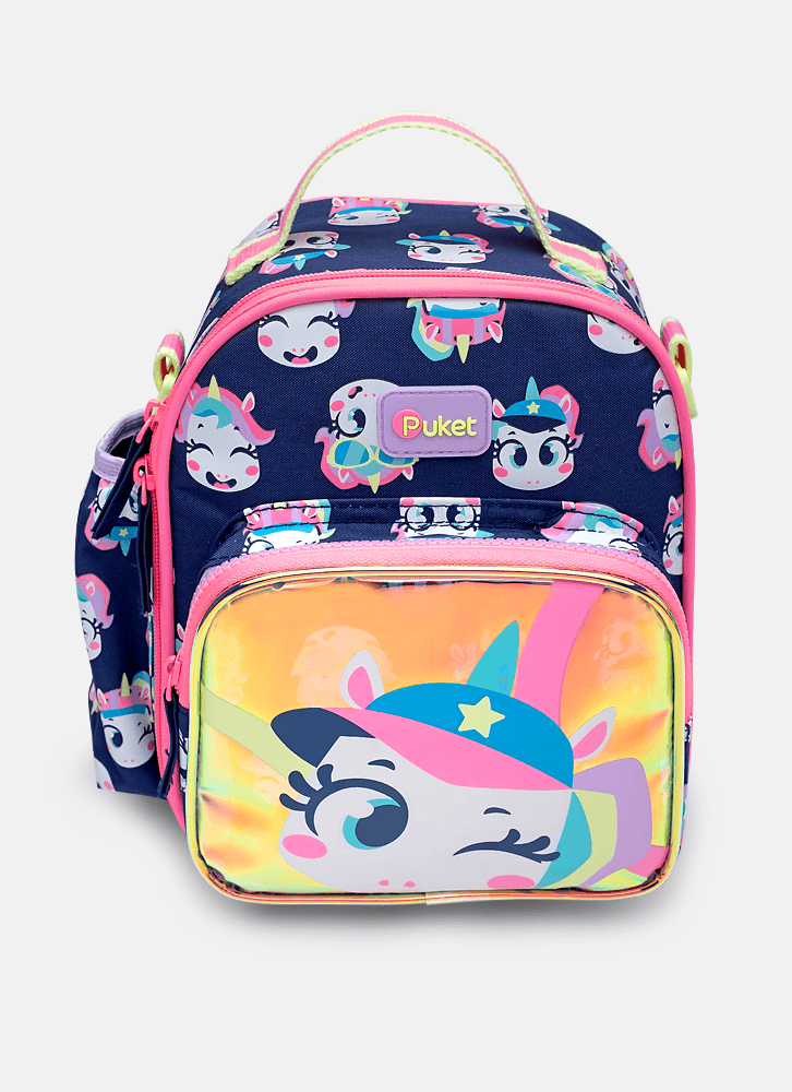Lancheira-Termica-Com-Bolso-Frontal-Unicornio-Tenis