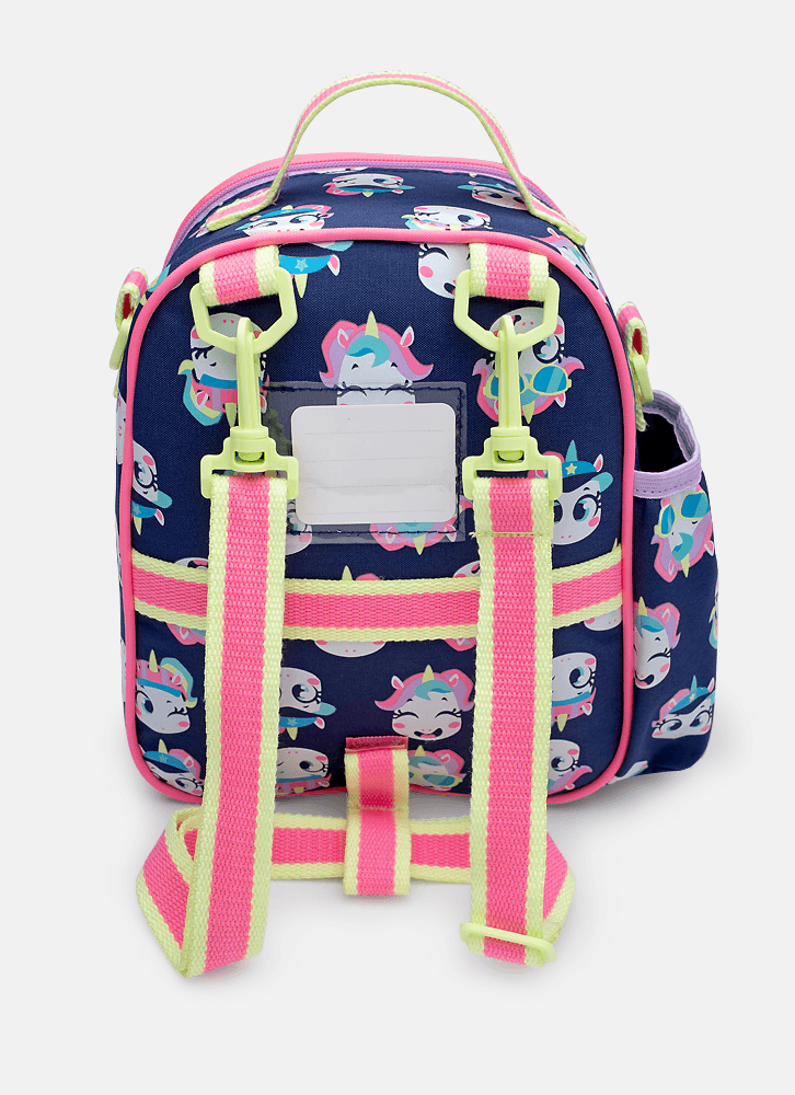 Lancheira-Termica-Com-Bolso-Frontal-Unicornio-Tenis