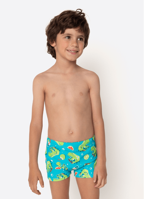 Sunga Boxer Menino Jacaré Relax