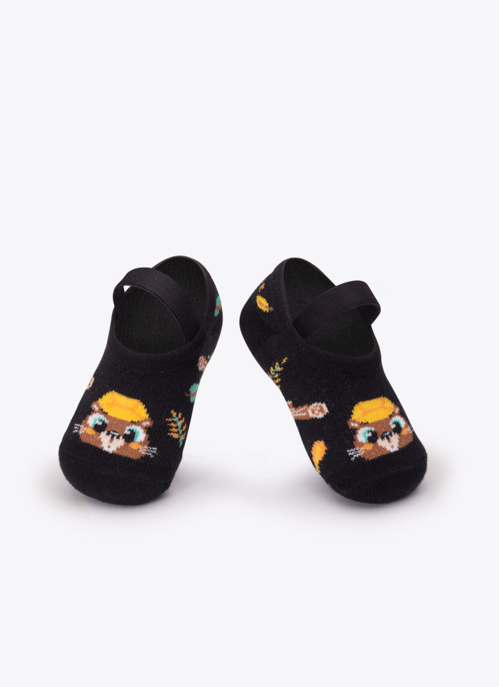 Meia-Sapatilha-Com-Antiderrapante-Bebe-Menino-Castor