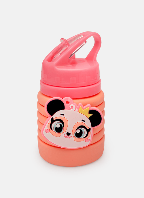 Garrafa Dobrável Panda Romântico