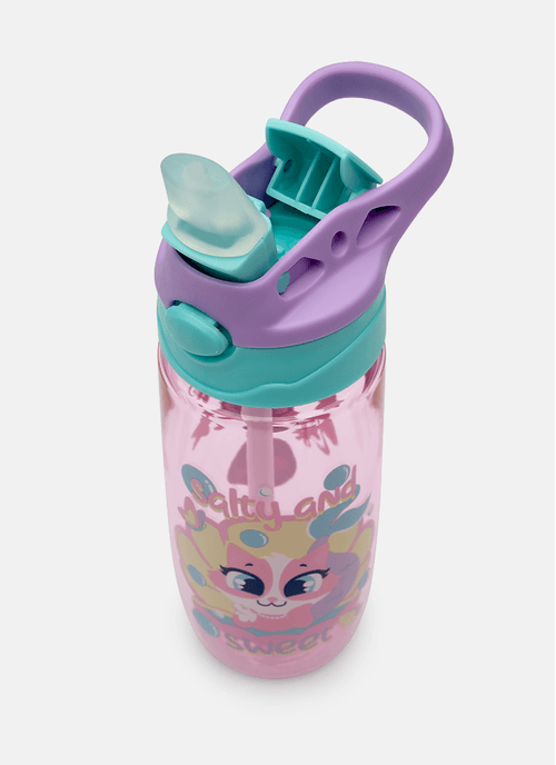 Garrafa com Canudo Gata Sereia