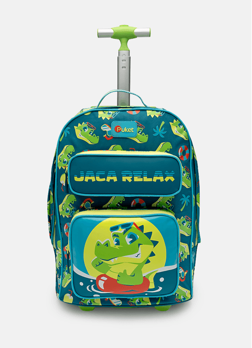Mochila com Rodinha Grande Jacaré Relax