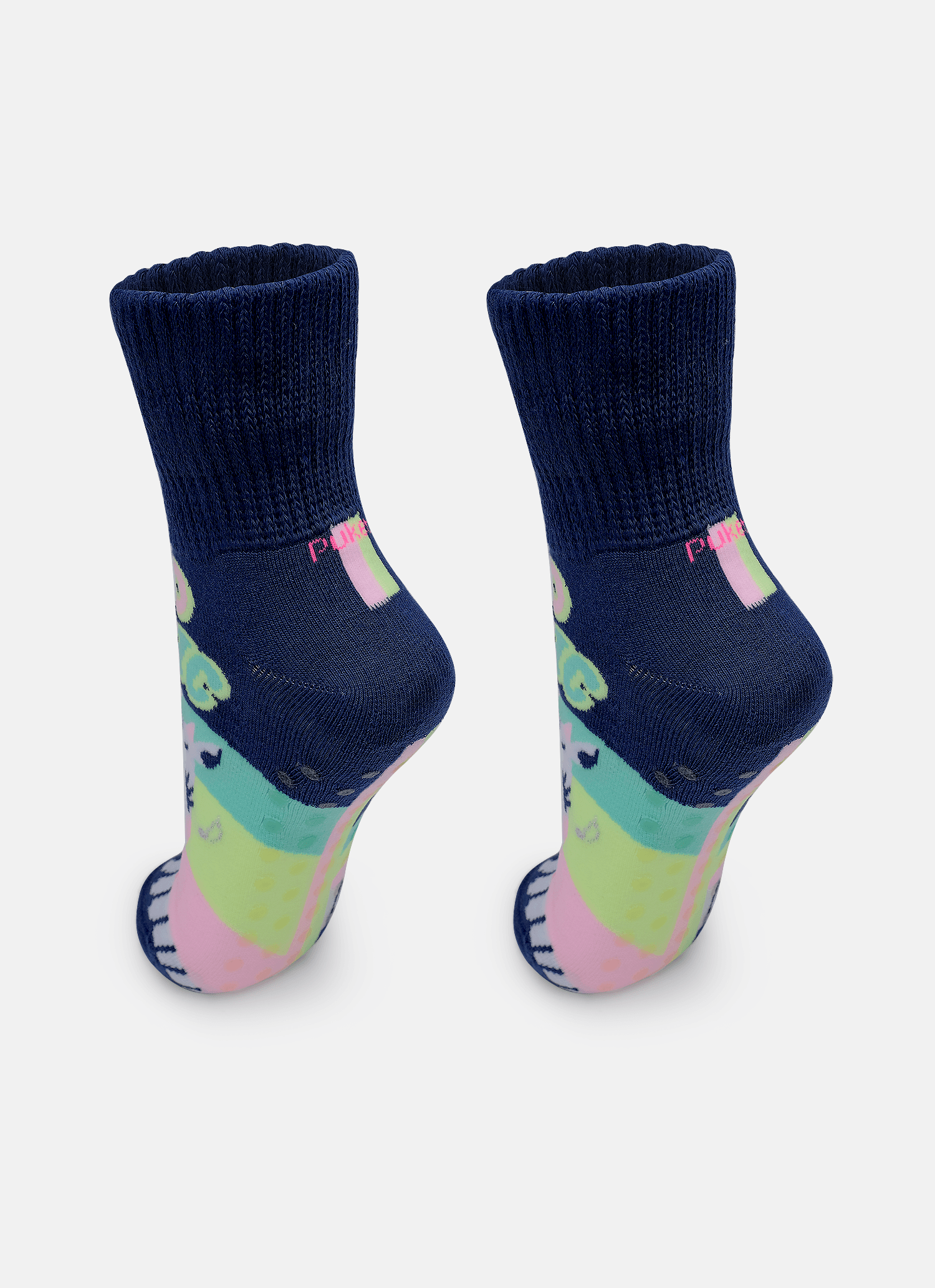 Meia-Botinha-Antiderrapante-Bebe-Menina-Vaca-Moosic