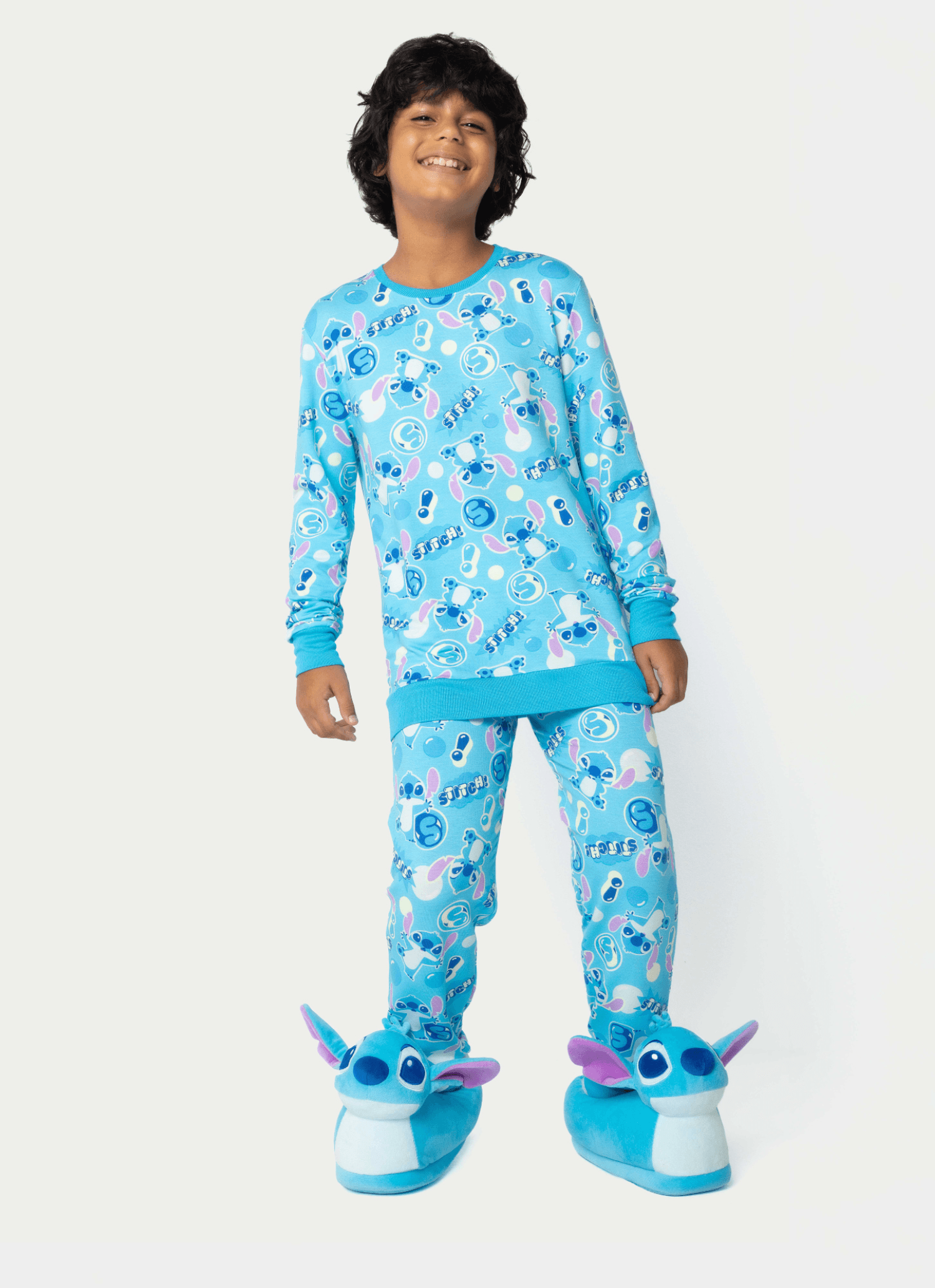 Pijama-Manga-Longa-Ultra-Visco-Menino-Teen-Stitch