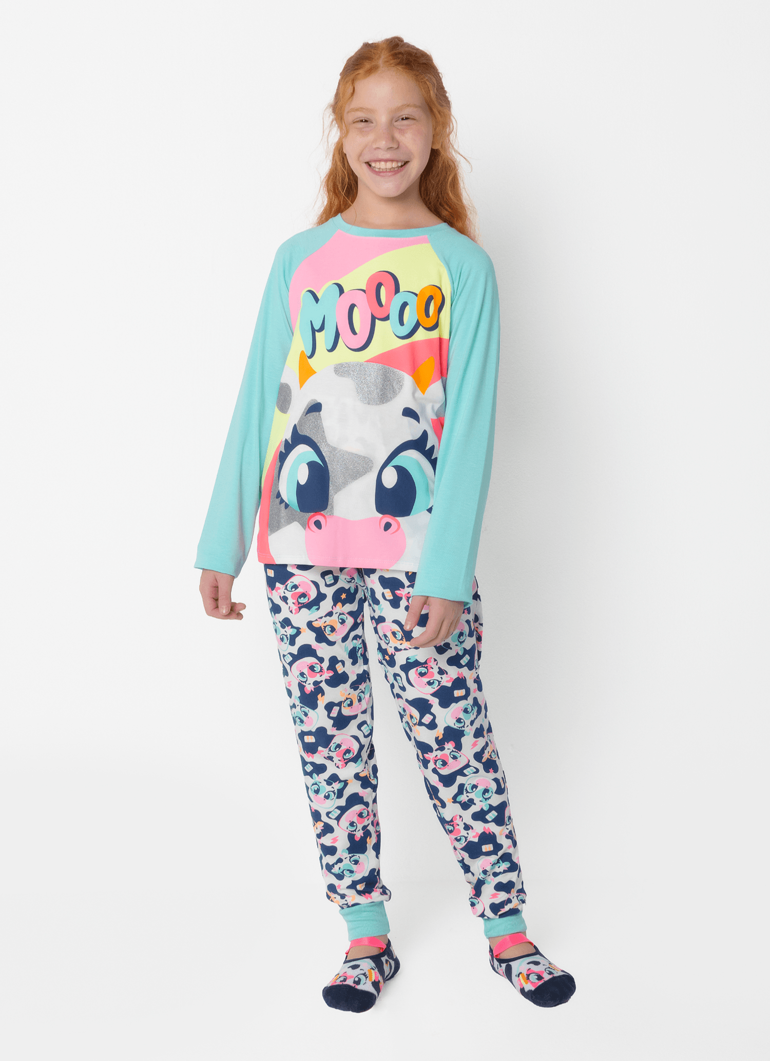 Pijama-Manga-Longa-Viscolycra-Menina-Teen-Vaca-Moosic
