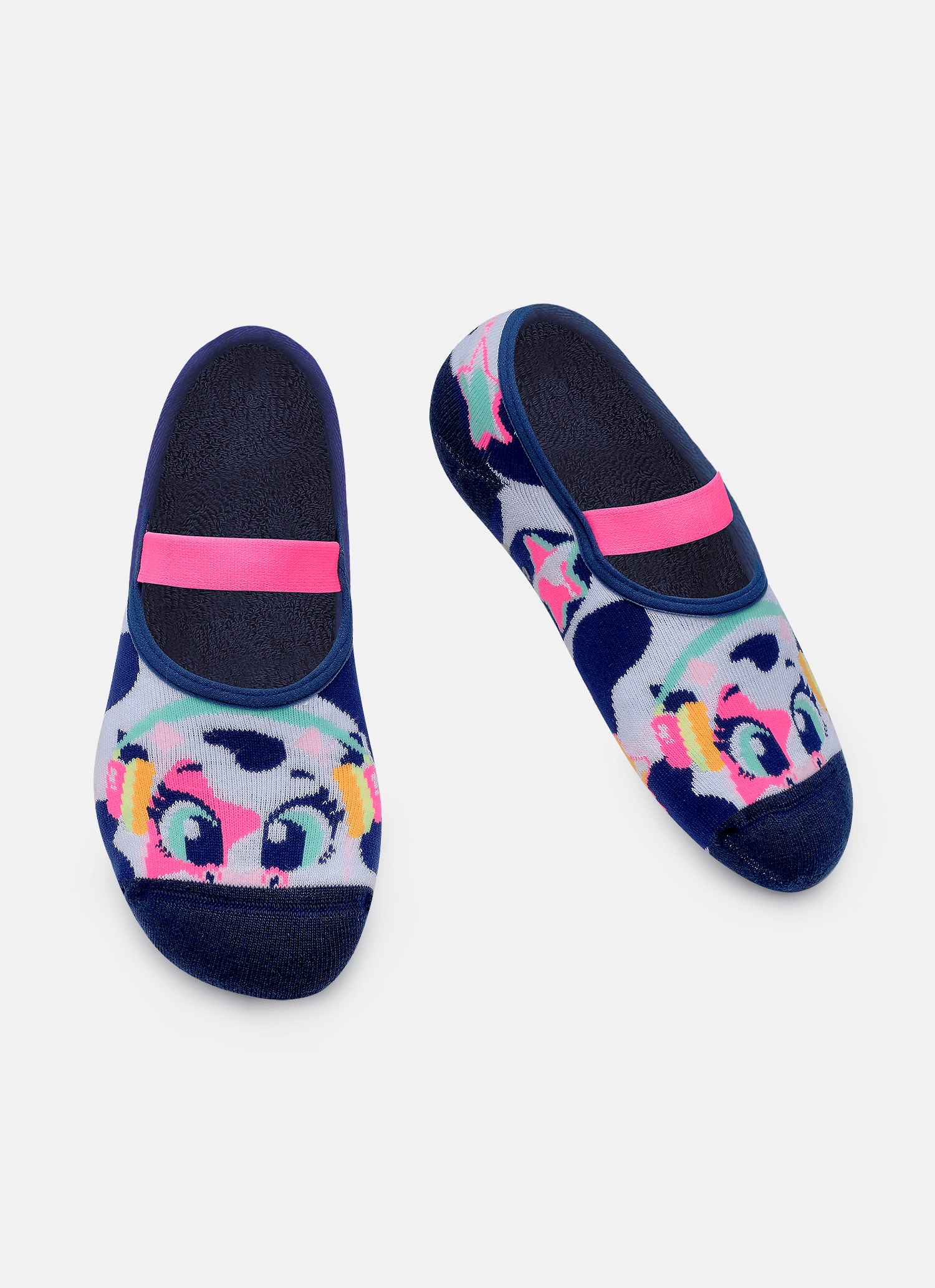 Meia-Sapatilha-Antiderrapante-Feminina-Vaca-Moosic