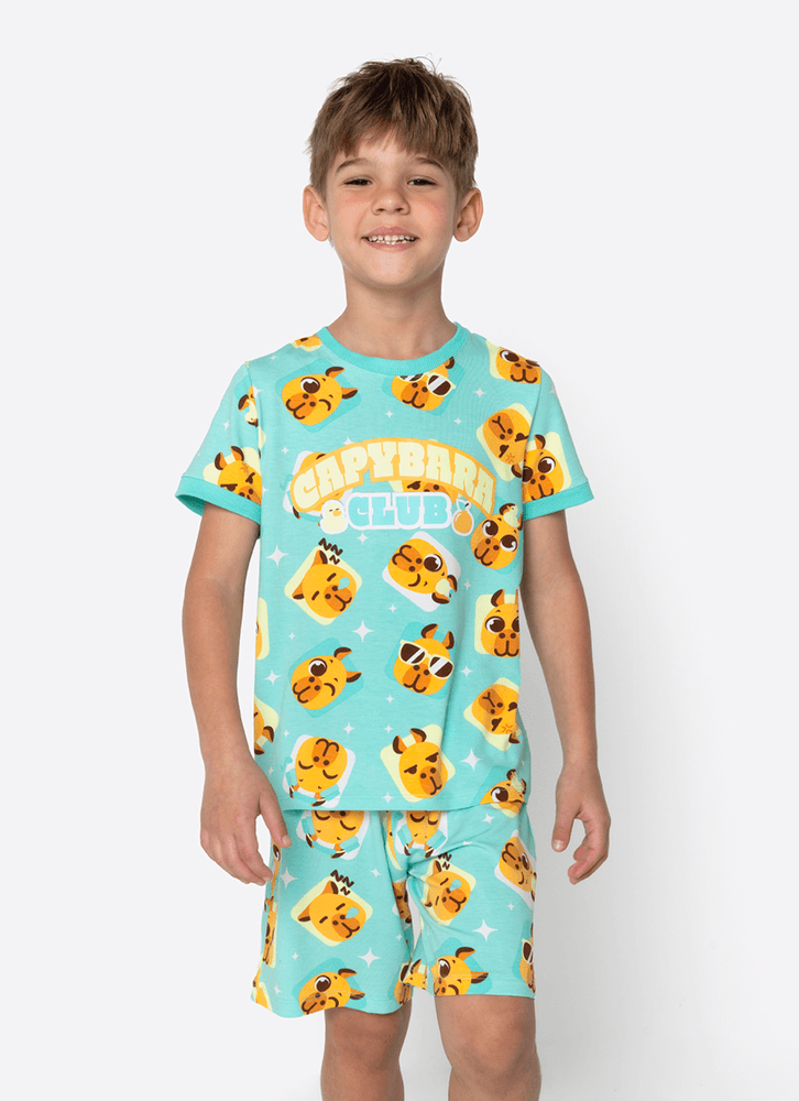 Pijama-Manga-Curta-Viscolycra-Menino-Capy-Bora