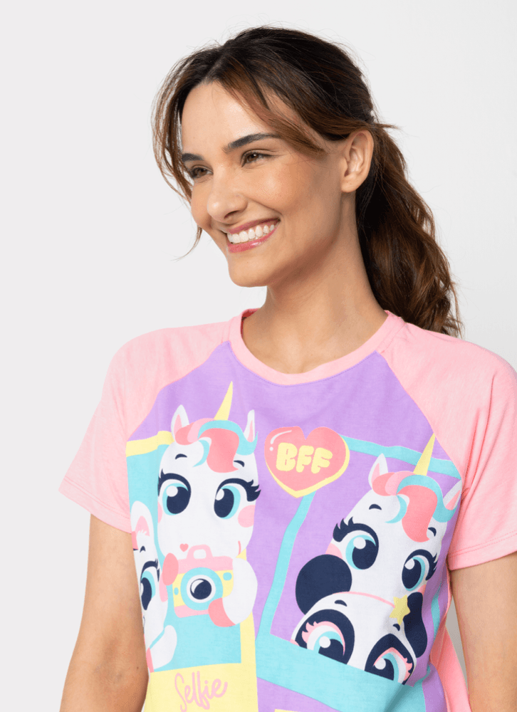 Pijama-Manga-Curta-Viscolycra-Feminino-Multibichos
