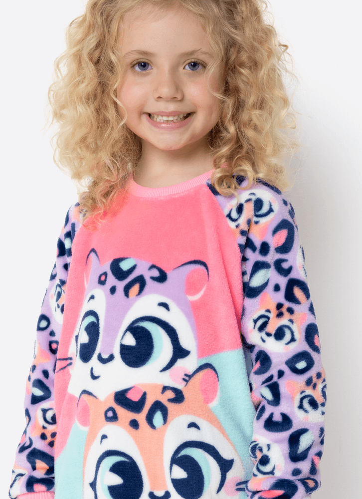 Pijama-Manga-Longa-Soft-Menina-Onca