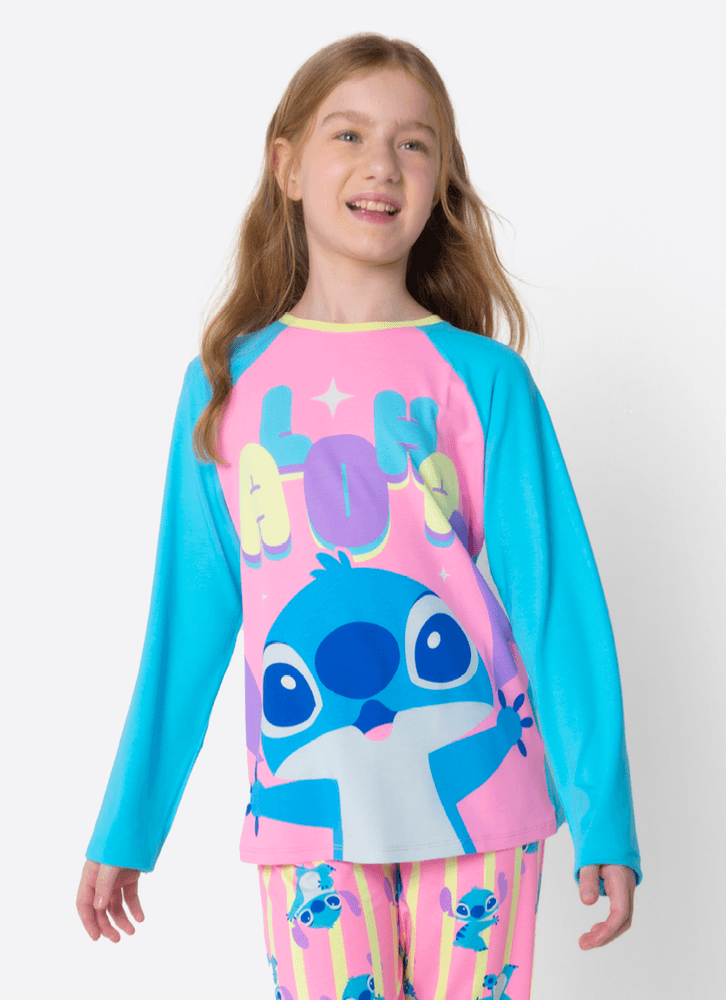Pijama-Manga-Longa-Menina-Teen-Stitch
