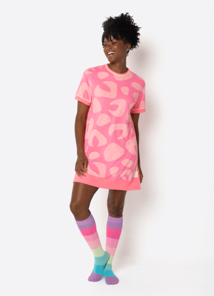 Camisola-Manga-Curta-Viscolycra-Feminina-Onca