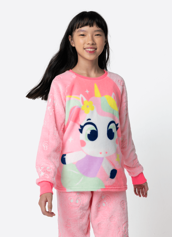 Pijama-Manga-Longa-Soft-Menina-Teen-Unicornio-Encantado