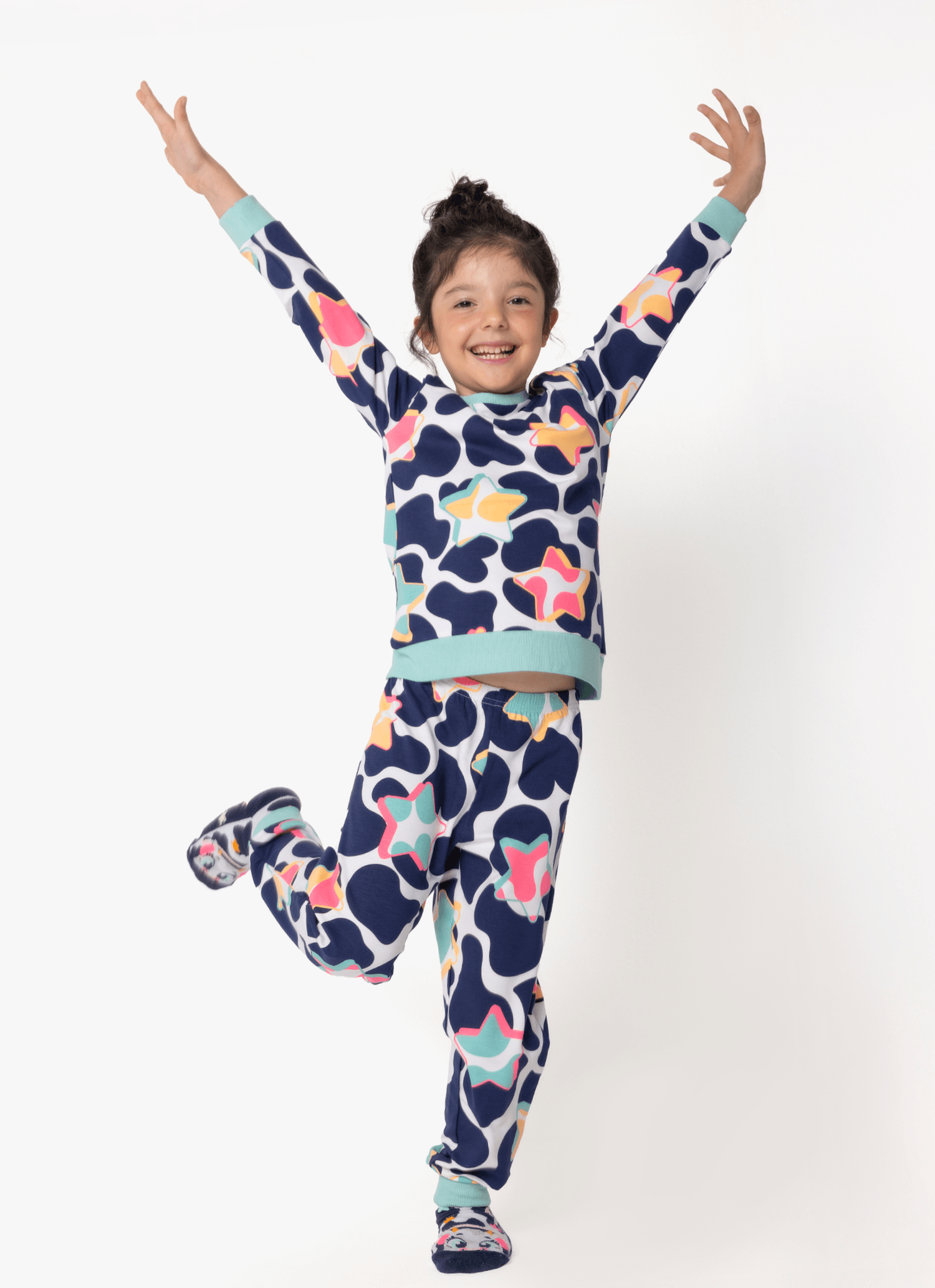 Pijama-Manga-Longa-Ultra-Visco-Menina-Vaca-Moosic