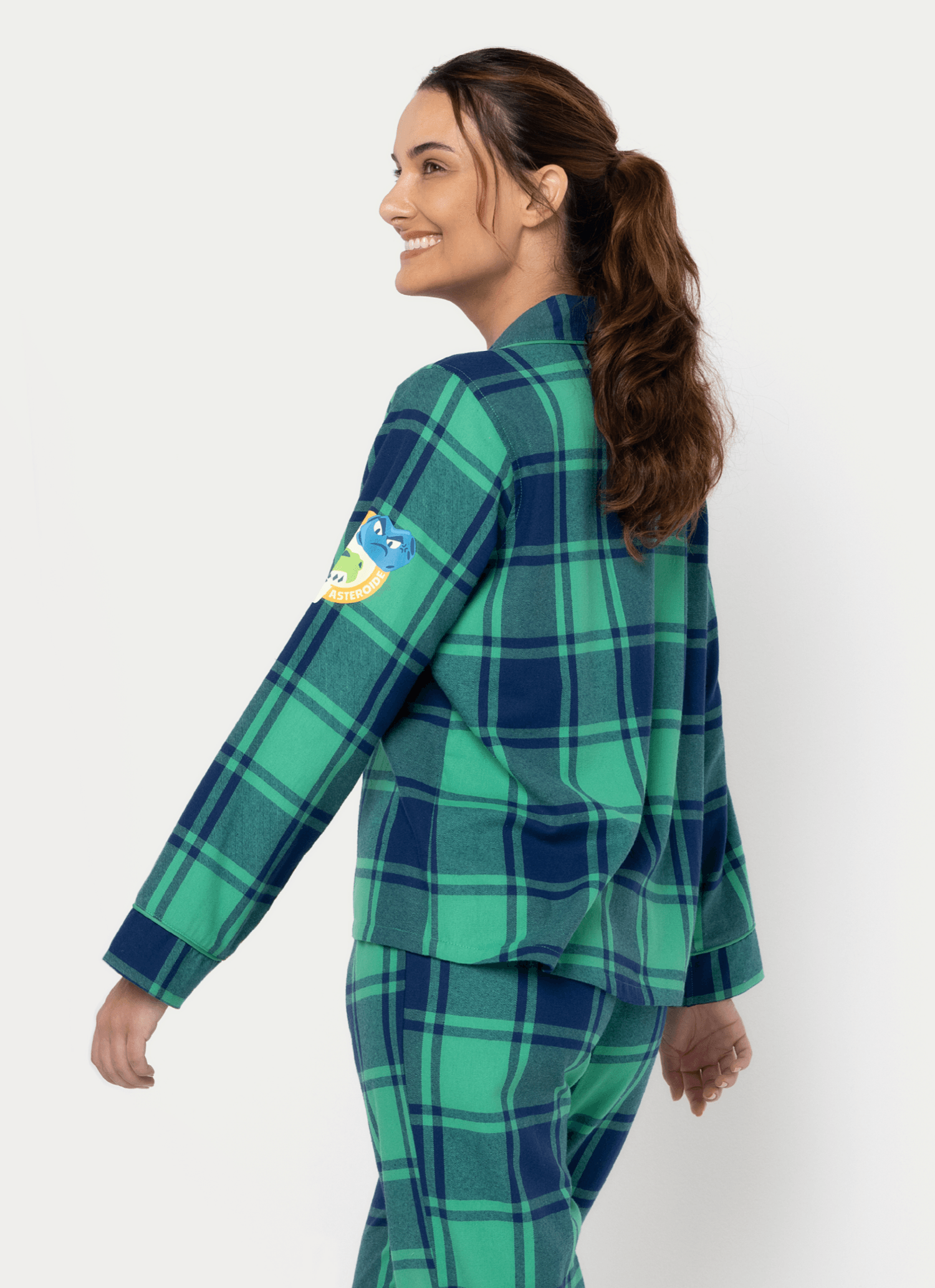 Pijama-Manga-Longa-Flanela-Feminino-Dino-Astronauta