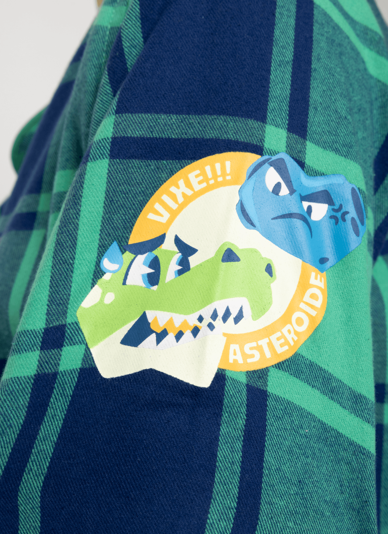 Pijama-Manga-Longa-Flanela-Feminino-Dino-Astronauta