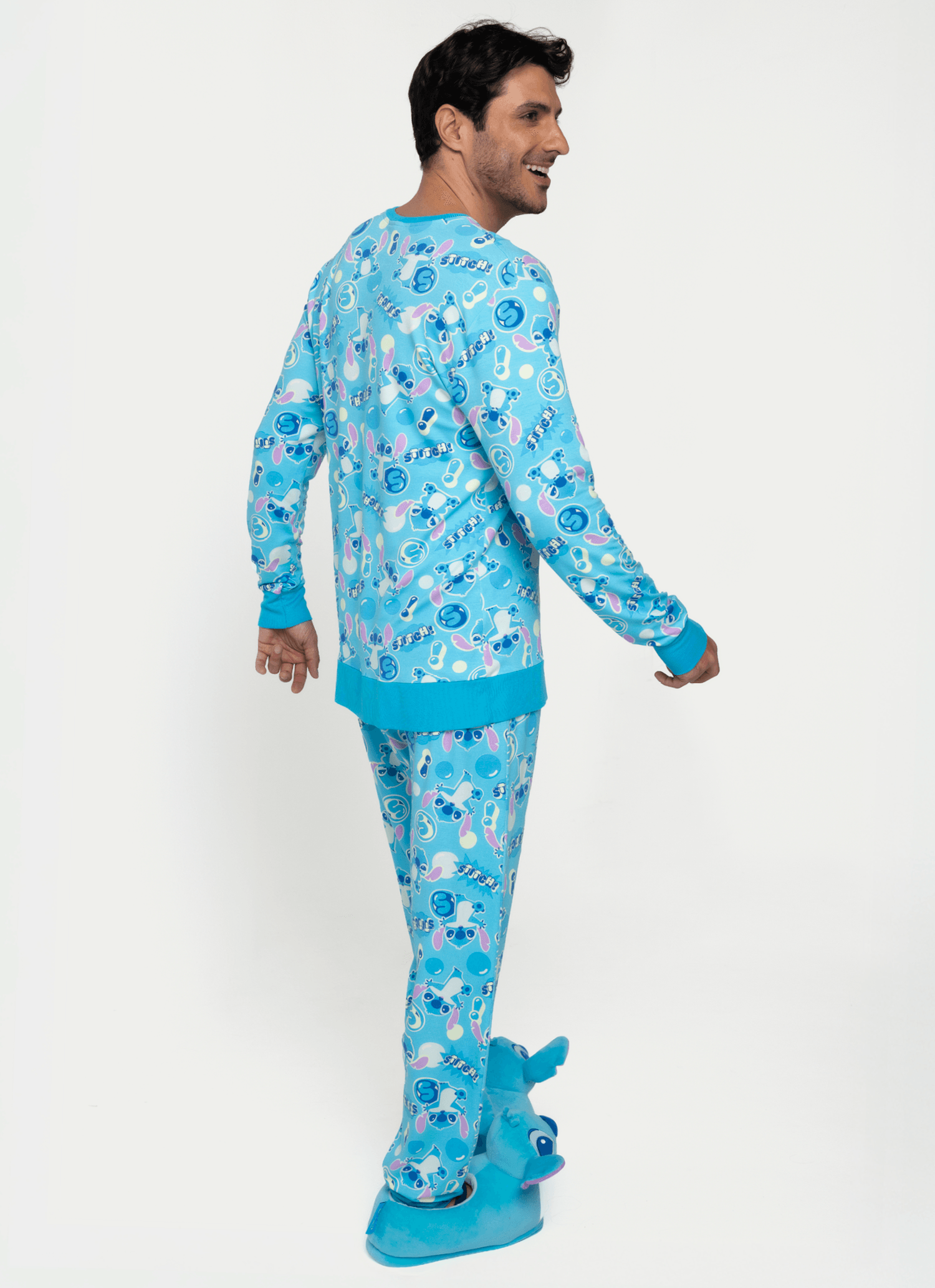 Pijama-Manga-Longa-Ultra-Visco-Masculino-Stitch
