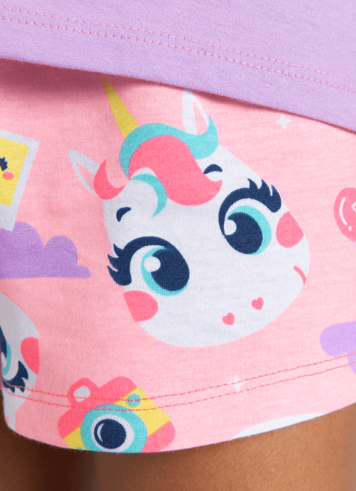 Pijama-Manga-Curta-Algodao-Menina-Multibichos-Best-Friend