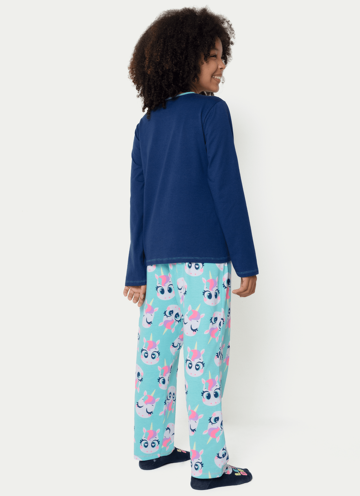 Pijama-Manga-Longa-Algodao-Menina-Teen-Unicornio
