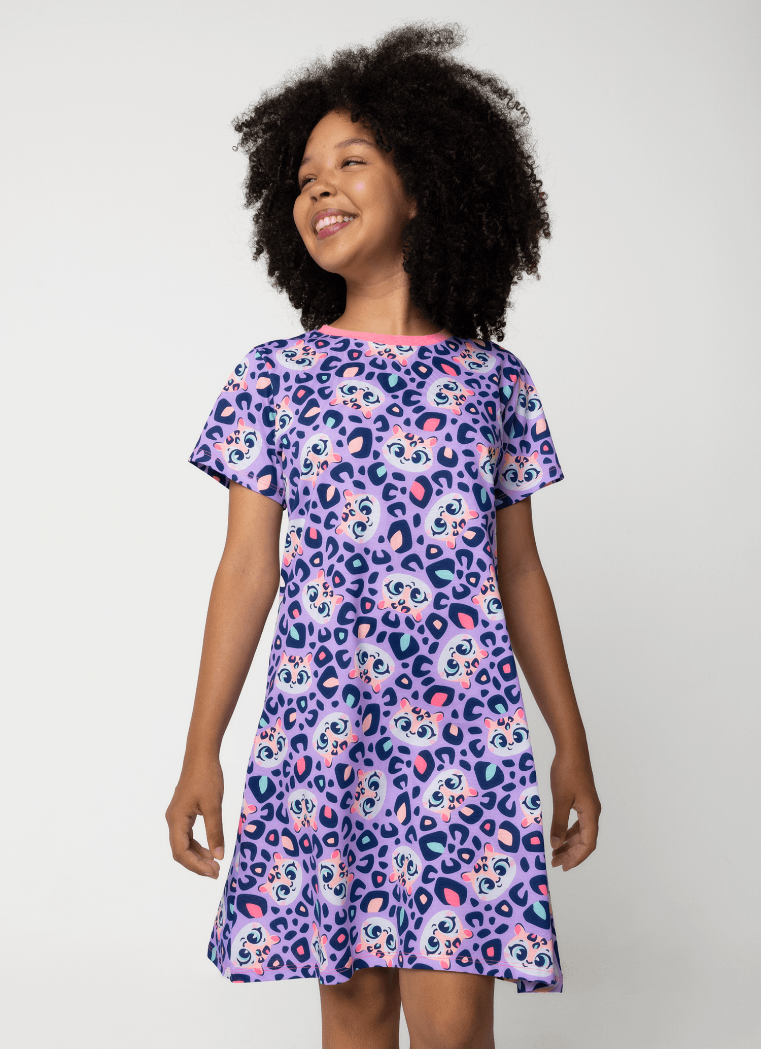 Camisola-Manga-Curta-Algodao-Menina-Teen-Onca