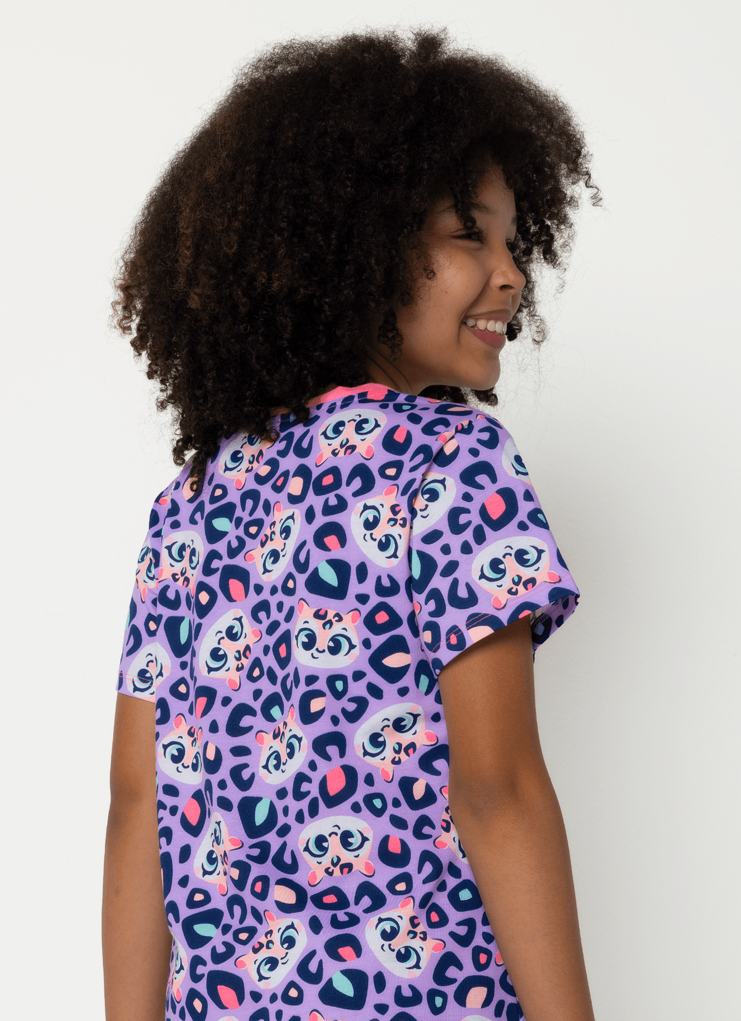 Camisola-Manga-Curta-Algodao-Menina-Teen-Onca