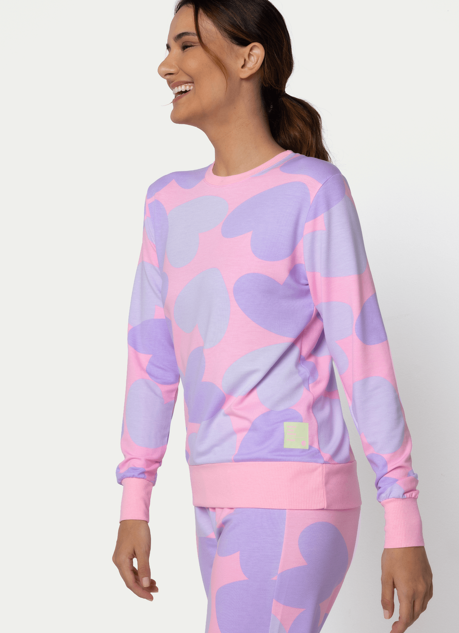 Pijama-Manga-Longa-Ultra-Visco-Feminino-Unicornio-Diamante